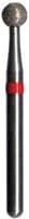 Midwest Multi-Use Diamond Bur, FG #801-023EF, Extra Fine Grit, Round Head, 2.3 mm Diameter, 2.3 mm Length, Friction Grip, 5/Pkg - Midwest® Diamonds FG – Medium, Extra Fine, Round, 5/Pkg - # 801, 2.3 mm Diameter, 2.3 mm Length, 5/Pkg - Image 1