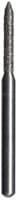 Midwest Multi-Use Diamond Bur 878-012C, Coarse Grit, Cylinder Modified Bevel, Friction Grip, 1.2 mm Diameter, 8.0 mm Length, 5/Pk, 471307 - Midwest Multi-Use Diamonds 878-012C FG Cyl Bevel Mod 5/Pk - Image 1