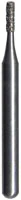 Midwest Multi-Use Diamond Bur FG, Medium Grit, Flat End Cylinder, 1.6 mm Diameter, 4.0 mm Length, 5/Pkg, #560D/835-016M - Midwest® Diamonds  FG – Medium, Cylinder Flat End, 5/Pkg - # 560D, 1.6 mm Diameter, 4.0 mm Length, 5/Pkg - Image 1