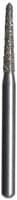 Midwest Multi-Use Diamond Bur 878K-021SC, Super Coarse, Taper Modified Bevel, Friction Grip, 2.1mm Diameter, 8.0mm Length, 5/Pk - Midwest Multi-Use Diamonds 878K-021SC FG Taper Bevel Mod 5/Pk - Image 1
