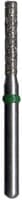 Midwest® Multi-Use Diamond Bur FG #837KR-014SC, Super Coarse, Cylinder Long Modified Flat End, 1.4 mm Diameter, 8.0 mm Length, Friction Grip, 5/Pkg - Midwest® Diamonds FG – Super Coarse, Cylinder Long Modified Flat End, 5/Pkg - # 837KR, 1.4 mm Diameter, 8.0 mm Length, 5/Pkg - Image 1