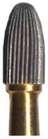 Midwest® Esthetic Finishing Carbide Bur, FG - Egg 12 Blade, #7406B, 1.8 mm Diameter, 3.4 mm Length, 10/Pkg, 379118 - Midwest® Esthetic Finishing Burs, FG - Egg 12 Blade, # 7406B, 1.8 mm Diameter, 3.4 mm Length, 10/Pkg - Image 1