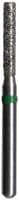 Midwest® Multi-Use Diamond Bur FG #837-014SC, Super Coarse, Cylinder Long Flat End, 1.4 mm Diameter, 8.0 mm Length, Friction Grip, 5/Pkg - Midwest® Diamonds FG – Super Coarse, Cylinder Long Flat End, 5/Pkg - # 837, 1.4 mm Diameter, 8.0 mm Length, 5/Pkg - Image 1