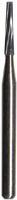 Midwest Operative Carbide Bur #171, FG, Tapered Fissure, Flat End, 1.2 mm Diameter, 3.7 mm Length, 6 Flutes, 100/Bag, 386223 - Midwest Operative Carbide Burs – FG, 6 Flutes, Tapered Fissure, Flat End - # 171, 1.2 mm Diameter, 3.7 mm Length, 100/Pkg - Image 1