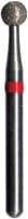 Midwest Multi-Use Diamond Bur FG 801-021F, Fine Grit, Round, Friction Grip, 2.1mm Diameter, 2.1mm Length, 5/Pk, 471004 - Midwest Multi-Use Diamond FG 801-021F Round 5/Pk - Image 1
