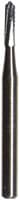 Midwest Operative Carbide Bur #1557, FG, Straight Fissure, Dome End, Crosscut, 1.0 mm Diameter, 3.7 mm Length, 100/Bag, 386259 - Midwest Operative Carbide Burs – FG, Straight Fissure, Dome End - Crosscut, # 1557, 1.0 mm Diameter, 3.7 mm Length, 100/Pkg - Image 1