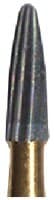 Midwest® Esthetic Finishing Carbide Bur, FG - Bullet 12 Blade, #7803, 1.2 mm Diameter, 3.0 mm Length, 10/Pkg, 379134 - Midwest® Esthetic Finishing Burs, FG - Bullet 12 Blade, # 7803, 1.2 mm Diameter, 3.0 mm Length, 10/Pkg - Image 1