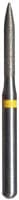 Midwest® Multi-Use Diamond Bur FG, Coarse, Flame, #863/012, 1.2 mm Diameter, 10.0 mm Length, Friction Grip, 5/Pkg, 471518 - Midwest® Diamonds FG – Coarse, Flame, 5/Pkg - # 863, 1.2 mm Diameter, 10.0 mm Length, 5/Pkg - Image 1