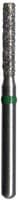 Midwest Multi-Use Diamond Bur FG 837-014UC, Ultra Coarse, Cylinder Long Flat End, 1.4mm Diameter, 8.0mm Length, Friction Grip, 5/Pk - Midwest Multi-Use Diamonds FG 837-014UC 5/Pk - Image 1