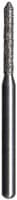 Midwest Multi-Use Diamond Bur FG 885-012SC, Super Coarse, Cylinder Bevel, 1.2mm Diameter, 8.2mm Length, Friction Grip, 5/Pk - Diamond Bur FG 885-012SC Super Coarse 5/Pk - Image 1
