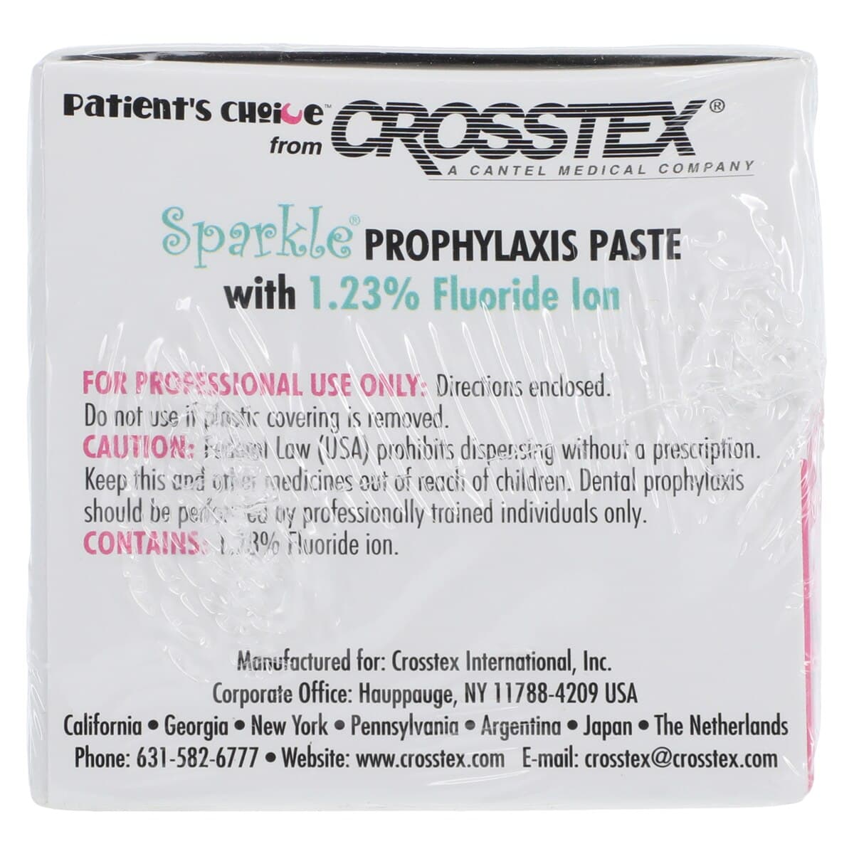 Sparkle Prophy Paste with Xylitol, Medium Grit, Cherry Flavor, Unit Dose Cups, 200/Box, UPMCH thumbnail 2