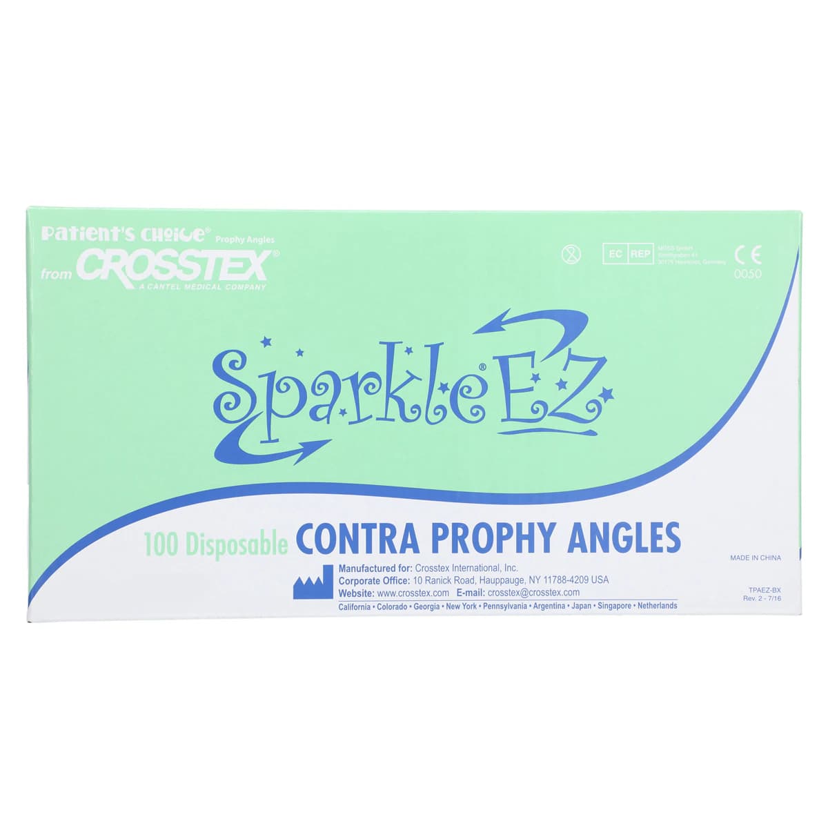 Sparkle EZ Contra Prophy Angle, Soft Purple Cup, Latex-Free, 100/Box, TPASEZ thumbnail 4