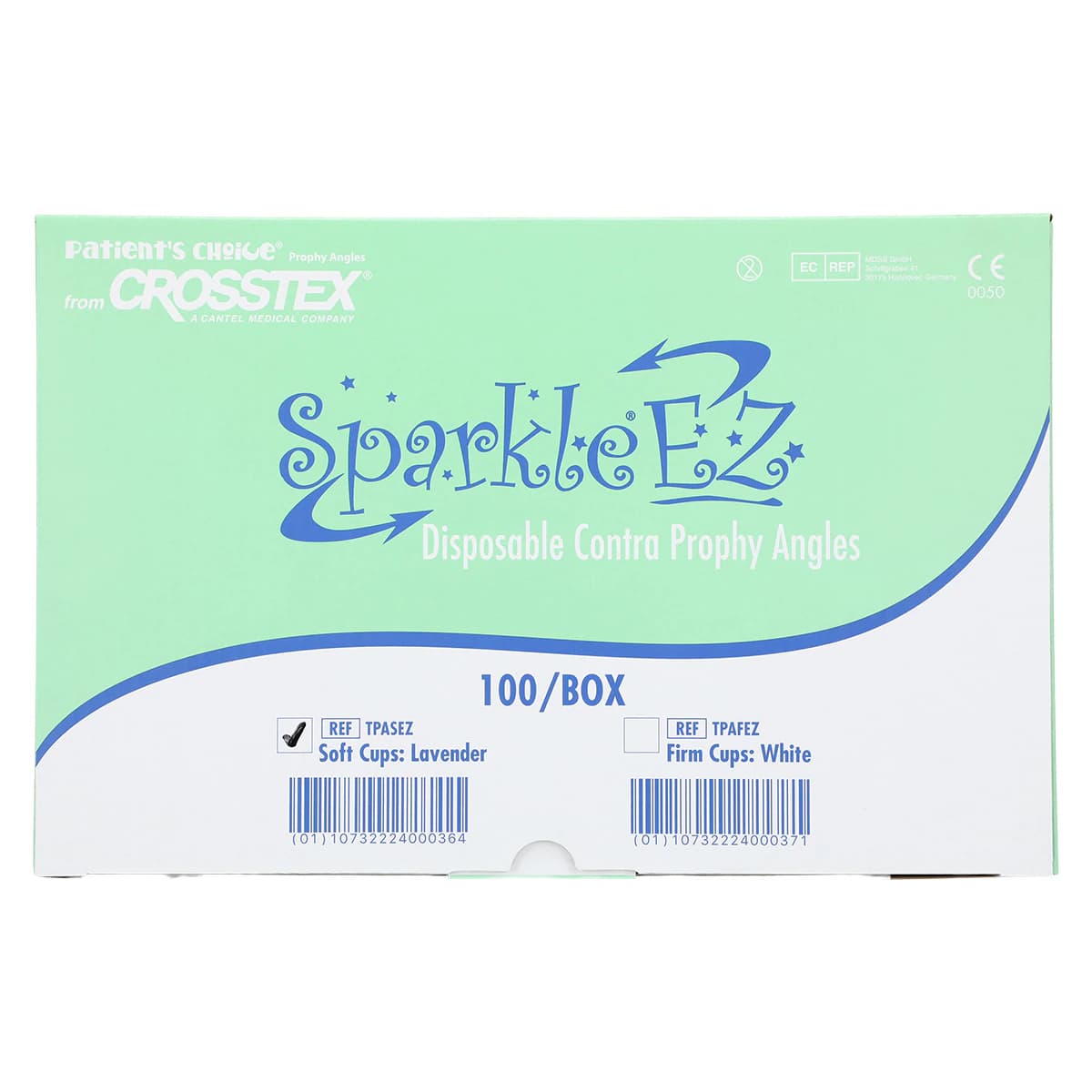 Sparkle EZ Contra Prophy Angle, Soft Purple Cup, Latex-Free, 100/Box, TPASEZ thumbnail 3