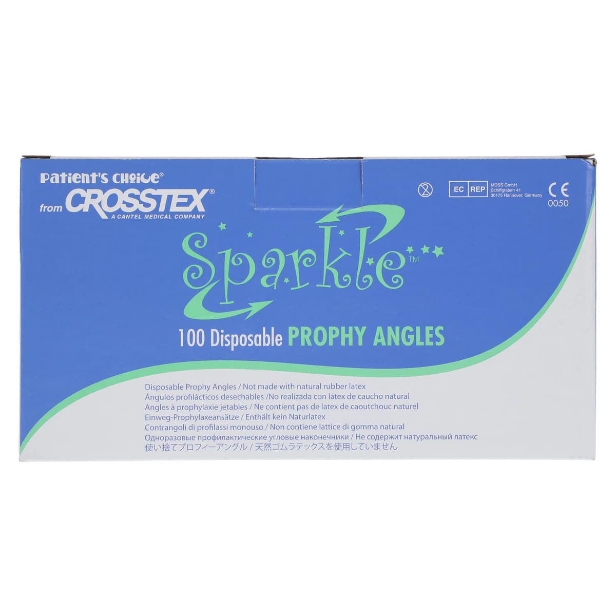 Crosstex Sparkle Prophy Angle with Tapered Brush, Latex-Free, 100/Box, TPATBC1 thumbnail 5