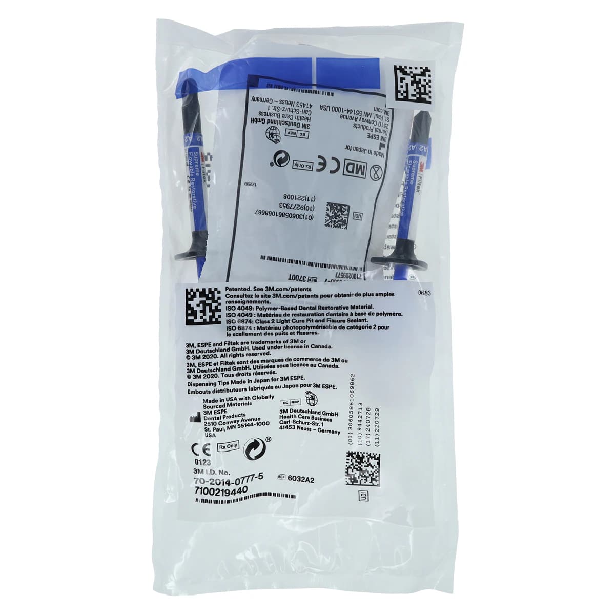 Solventum Protemp Plus Temporization Material Introductory Kit, Shade A2, 67 g (50 ml) Cartridge, 10:1 Automix, 46962 thumbnail 7