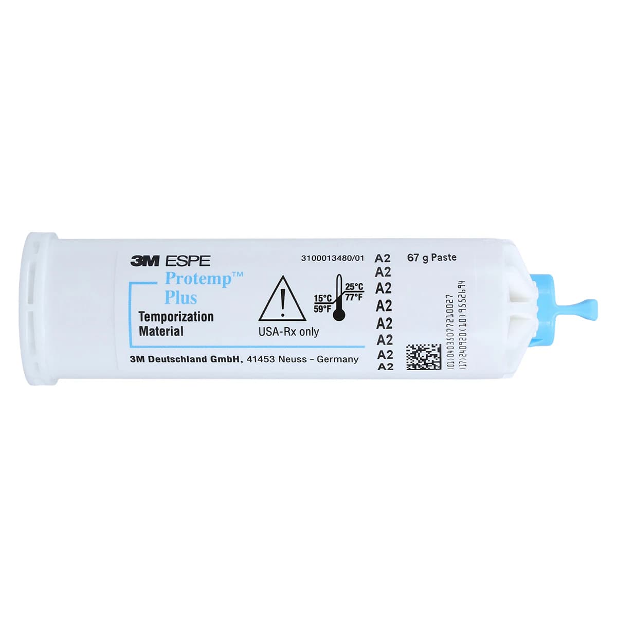 Solventum Protemp Plus Temporization Material Introductory Kit, Shade A2, 67 g (50 ml) Cartridge, 10:1 Automix, 46962 thumbnail 10