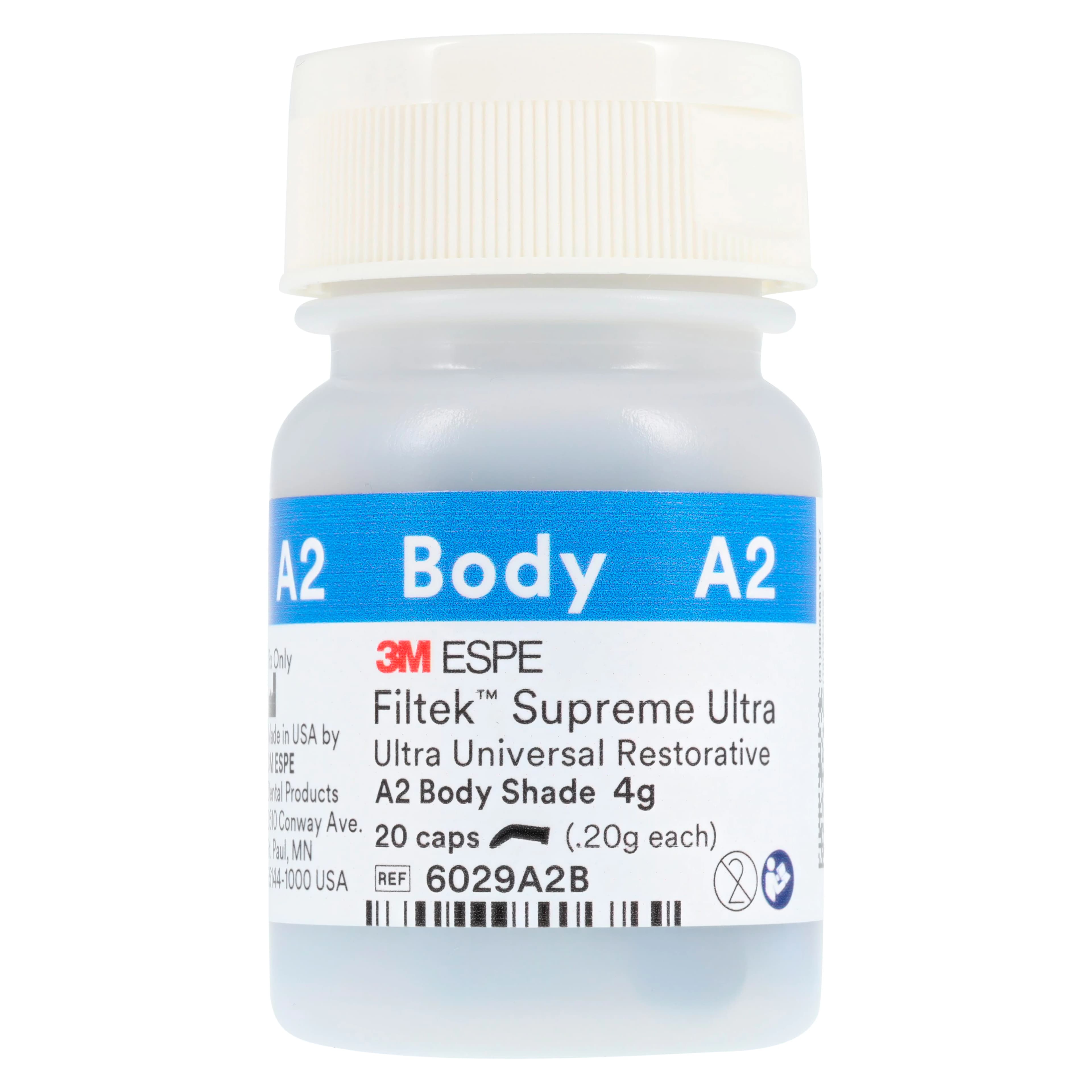 3M Filtek Supreme Ultra Universal Restorative Capsule Refill, A2 Body, 0.2 g, 20/Pk, 6029A2B thumbnail 7