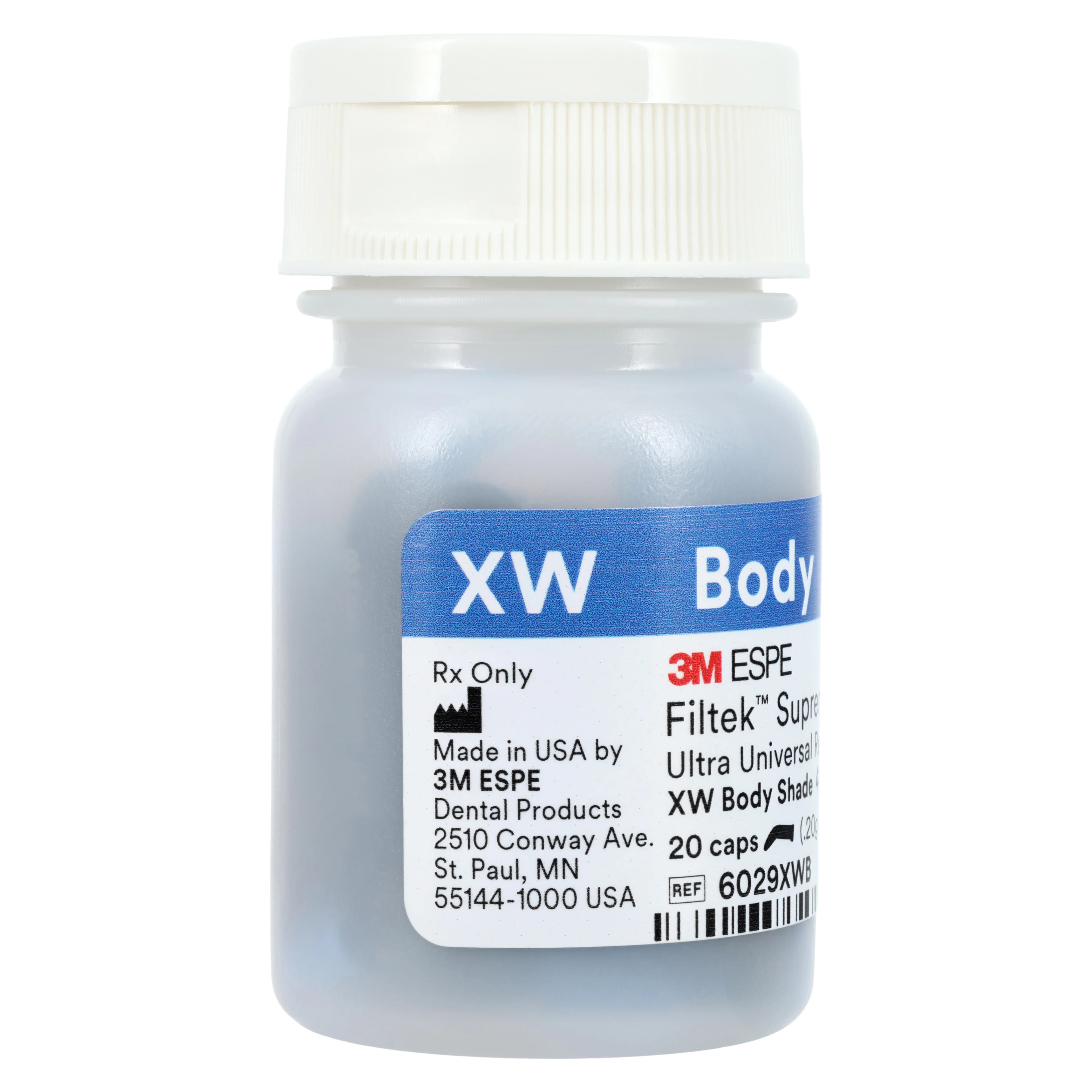 3M Filtek Supreme Ultra Universal Restorative Capsules, XW Body (Extra White), 0.2 g, 20/Pk, 6029XWB thumbnail 4