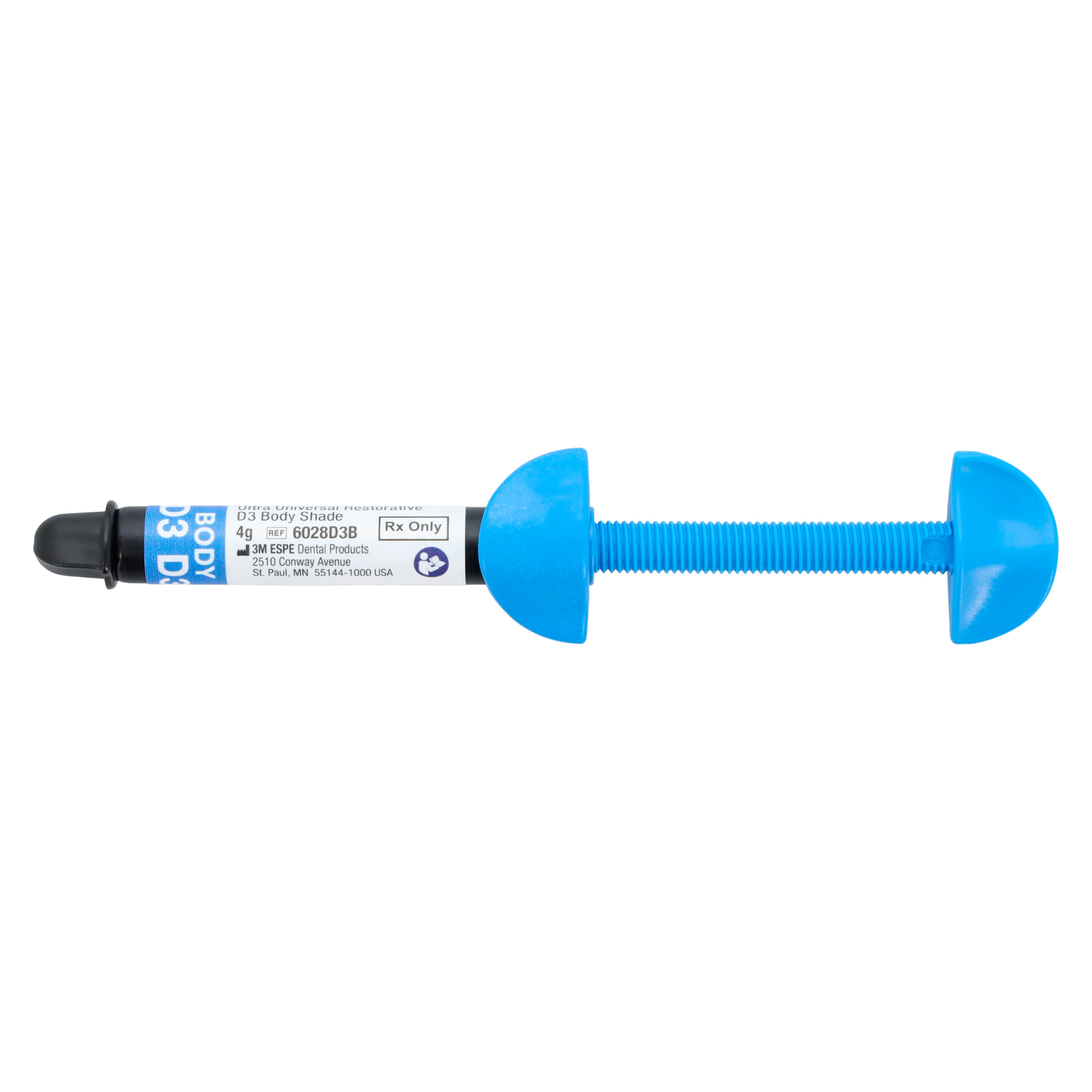 3M Filtek Supreme Ultra Universal Composite Restorative, Syringe Refill, Body Shade D3B, 4 g, 1/Pk, 6028D3B thumbnail 2