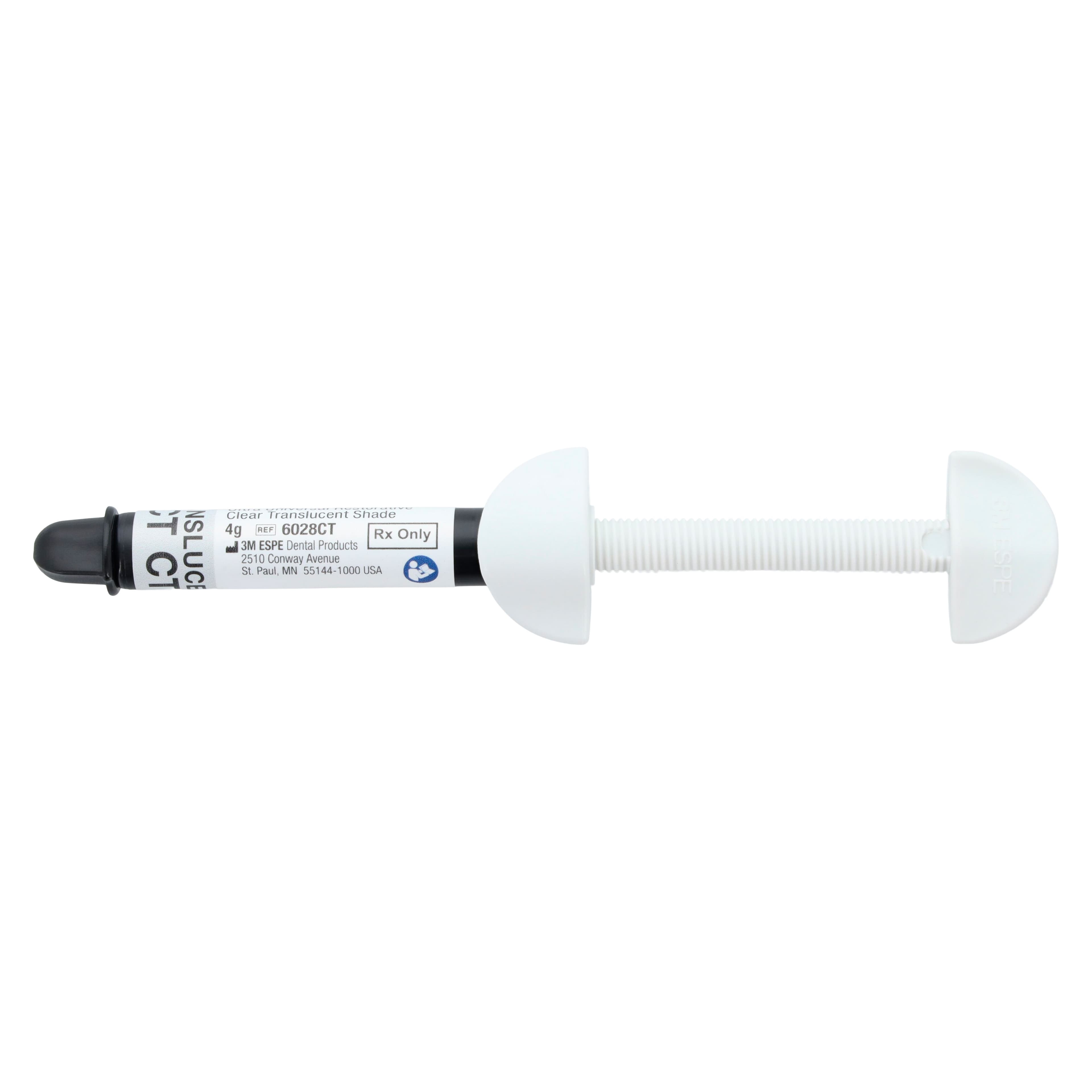 3M Filtek Supreme Ultra Universal Composite, Clear Translucent, 4g Syringe Refill thumbnail 2