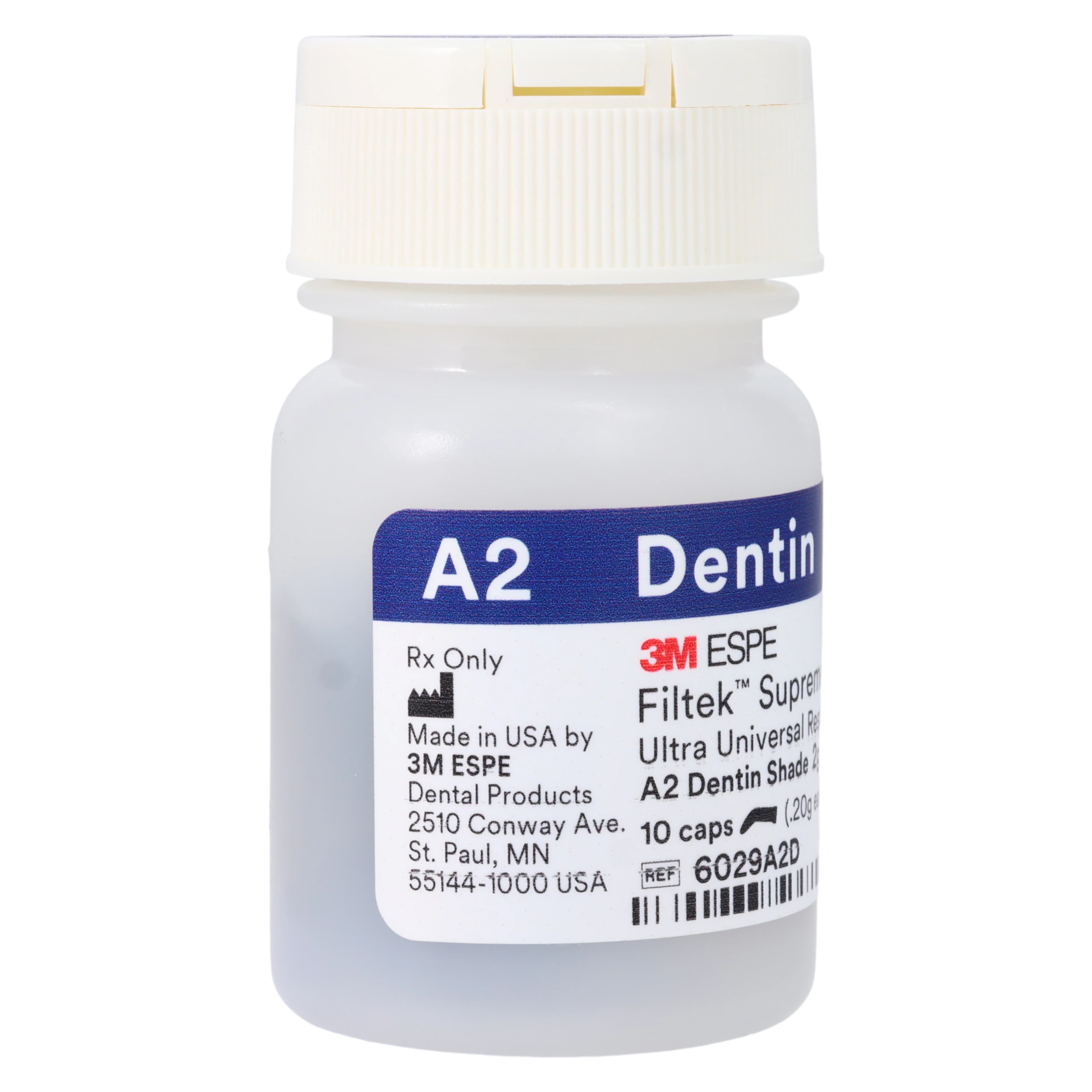 3M Filtek Supreme Ultra Universal Restorative Capsules, A2 Dentin Shade, 0.2 g, 10/Pack, 6029A2D thumbnail 4