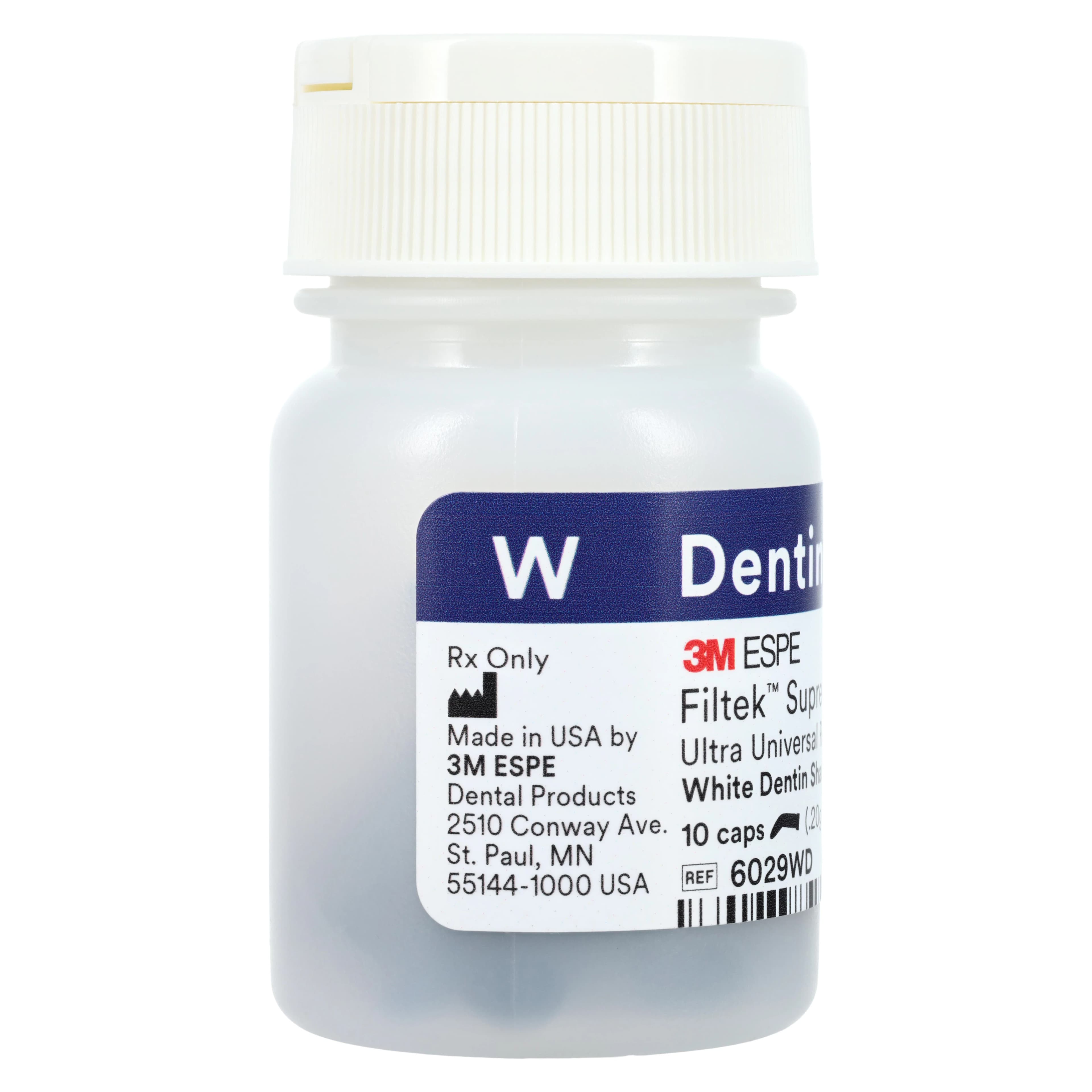 3M Filtek Supreme Ultra Universal Restorative, White Dentin (WD), 0.2 g Capsules, 10/Pack, 6029WD thumbnail 4
