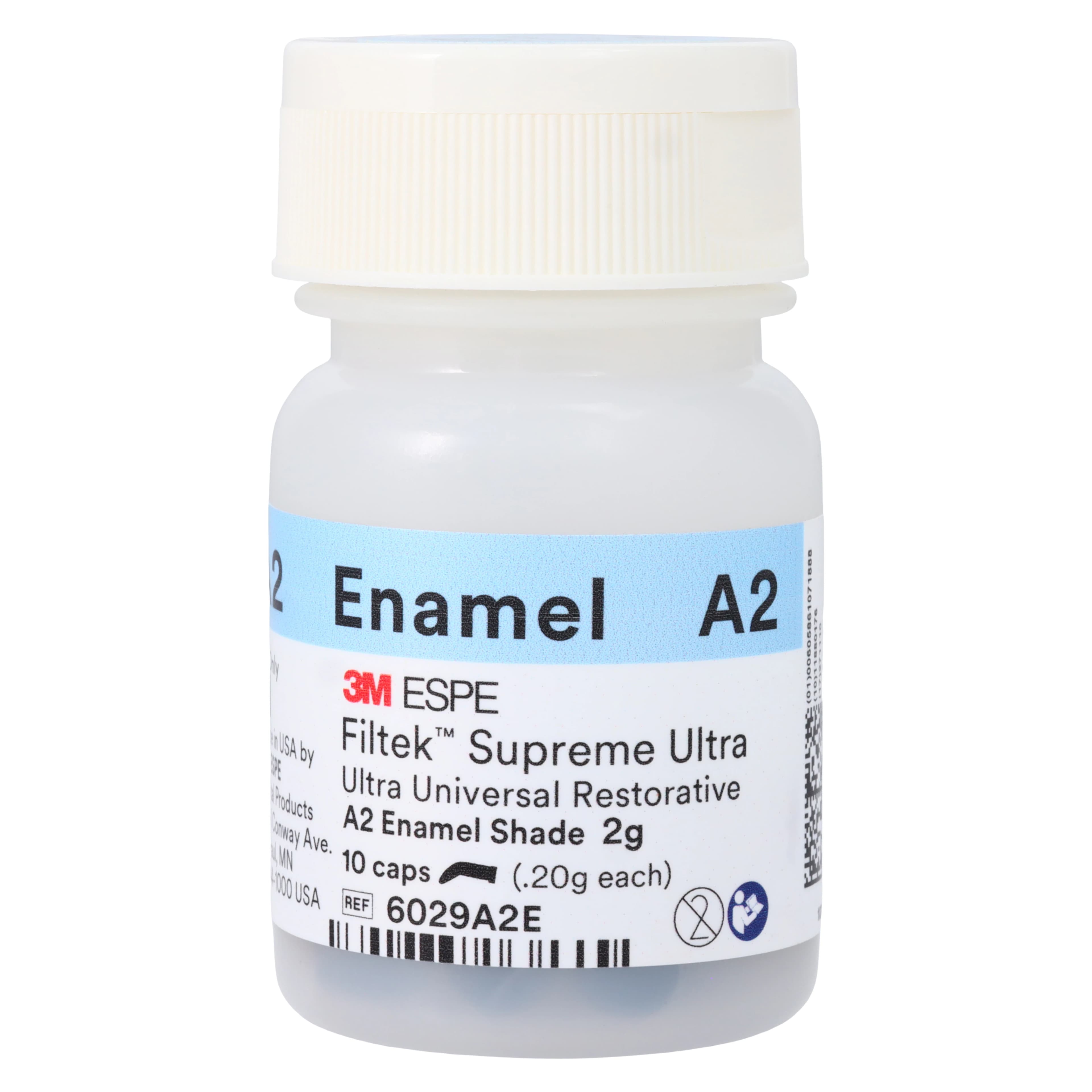 3M Filtek Supreme Ultra Universal Restorative Capsule Refill, A2 Enamel, 0.2 g, 10/Pk, 6029A2E thumbnail 3