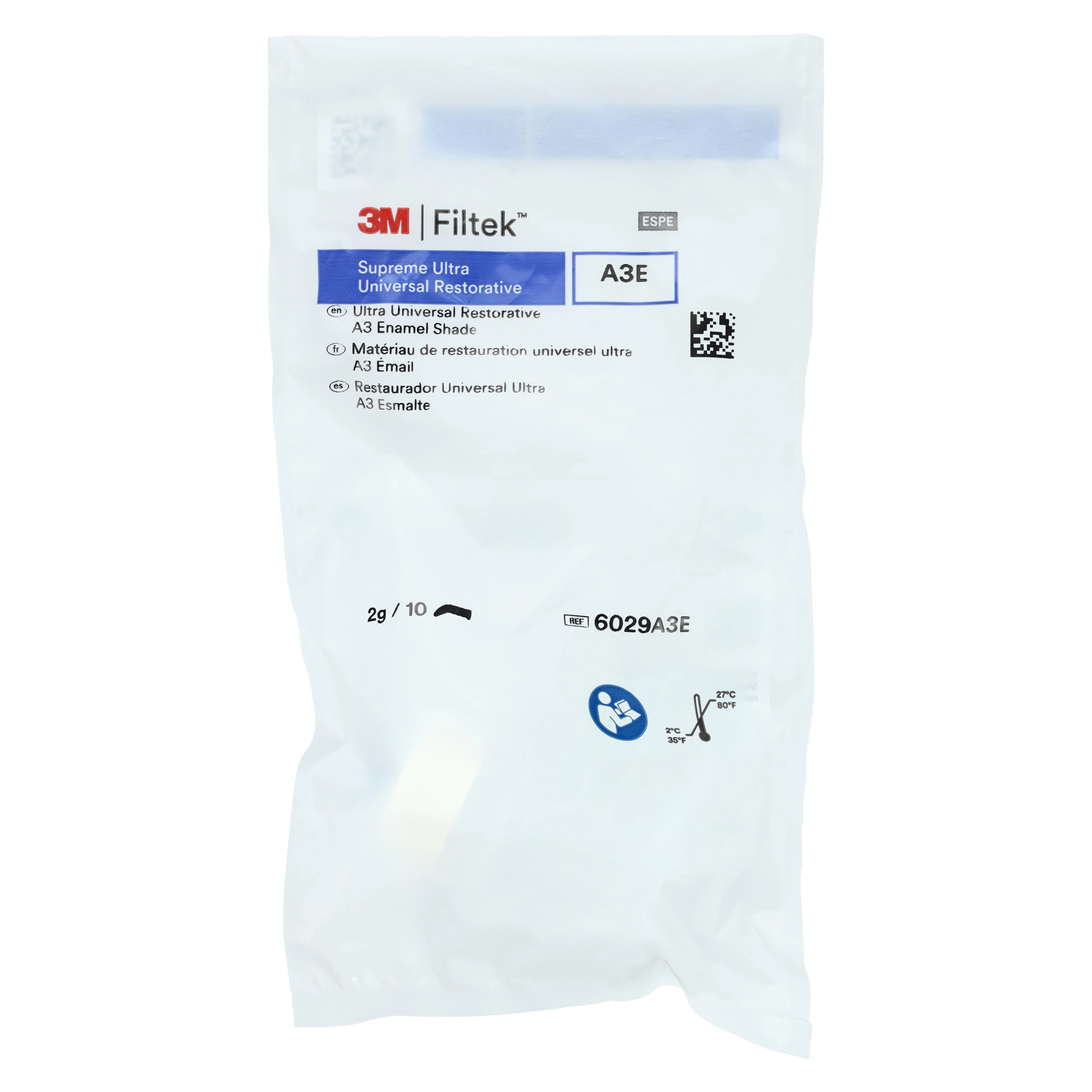 3M Filtek Supreme Ultra Universal Restorative Capsule Refill, A3 Enamel, 0.2 g, 10/Pk, 6029A3E thumbnail 5