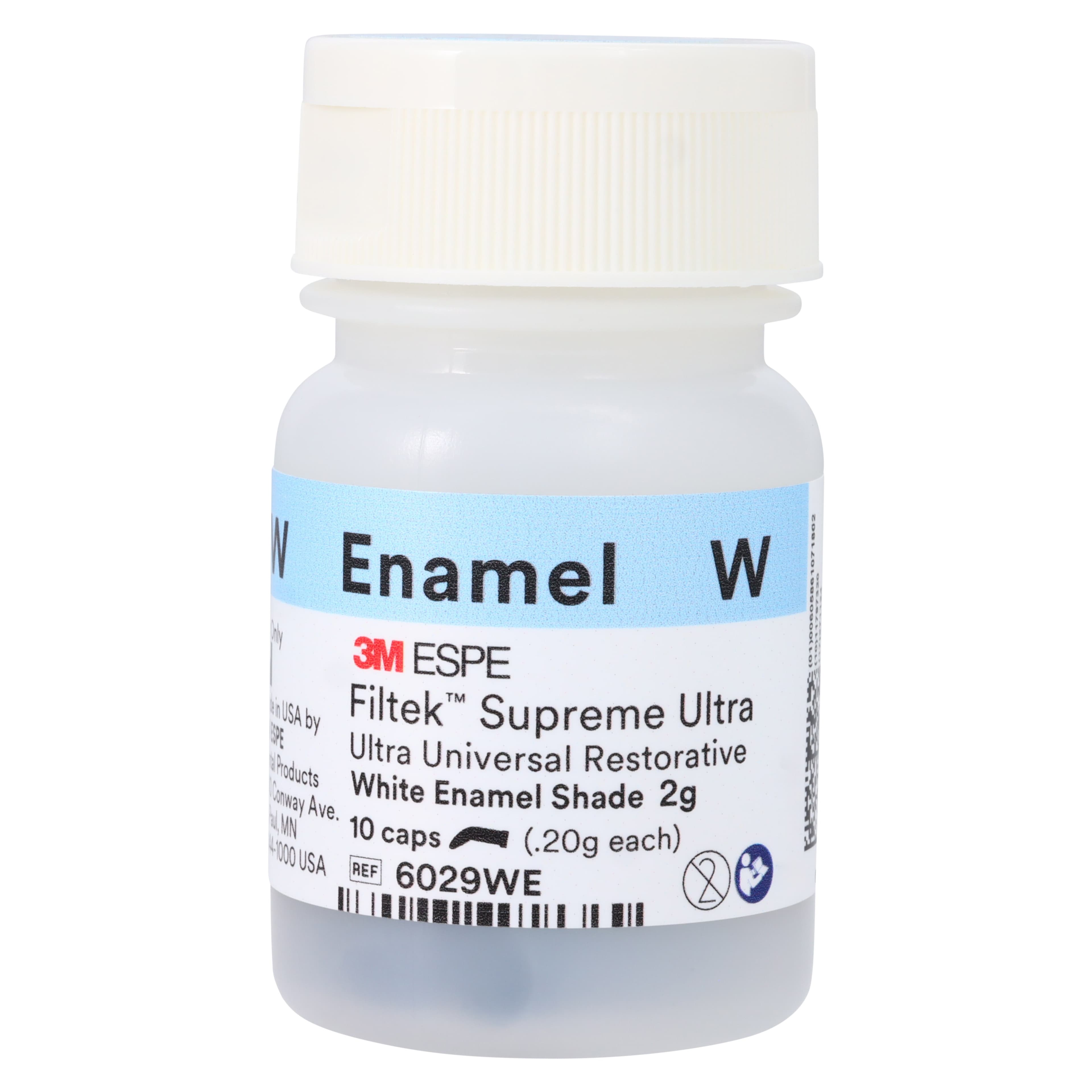 3M Filtek Supreme Ultra Universal Restorative, White Enamel (WE), 0.2 g Capsules, 10/Box, 6029WE thumbnail 3