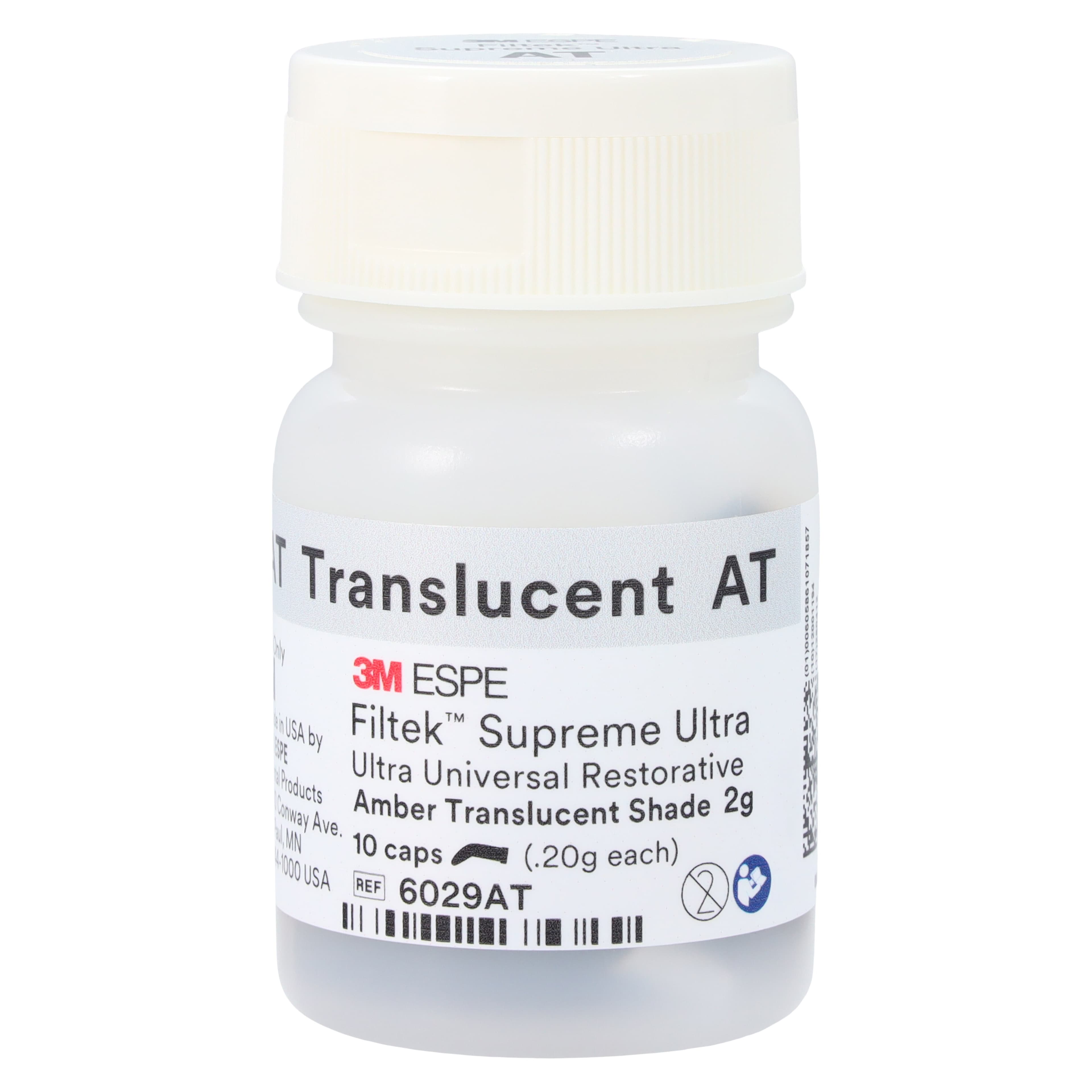 3M (Solventum) Filtek Supreme Ultra Universal Restorative, Amber Translucent, 0.2 g Capsules, 10/Pk, 6029AT thumbnail 6