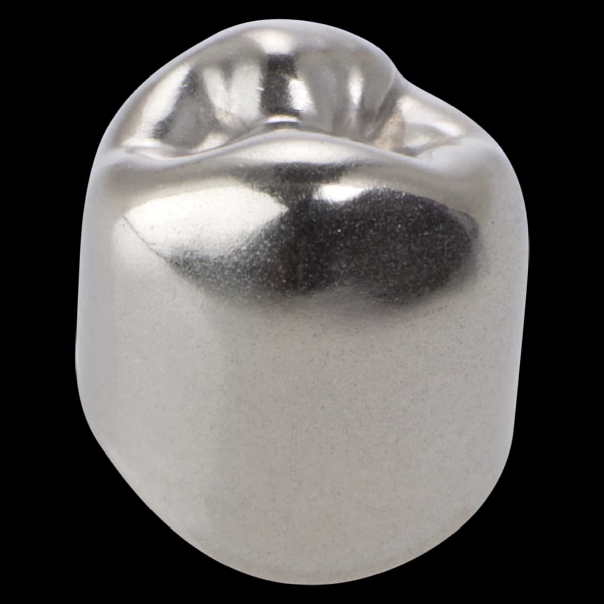 3M Unitek Stainless Steel Permanent Bicuspid Crown, Upper Right First Bicuspid, Size 2 (2UR), 5/Box, 900522 - 3M Unitek SS Permanent Bicuspid Crowns Upper Right First Bicuspid Size 2 5Bx - Image 1