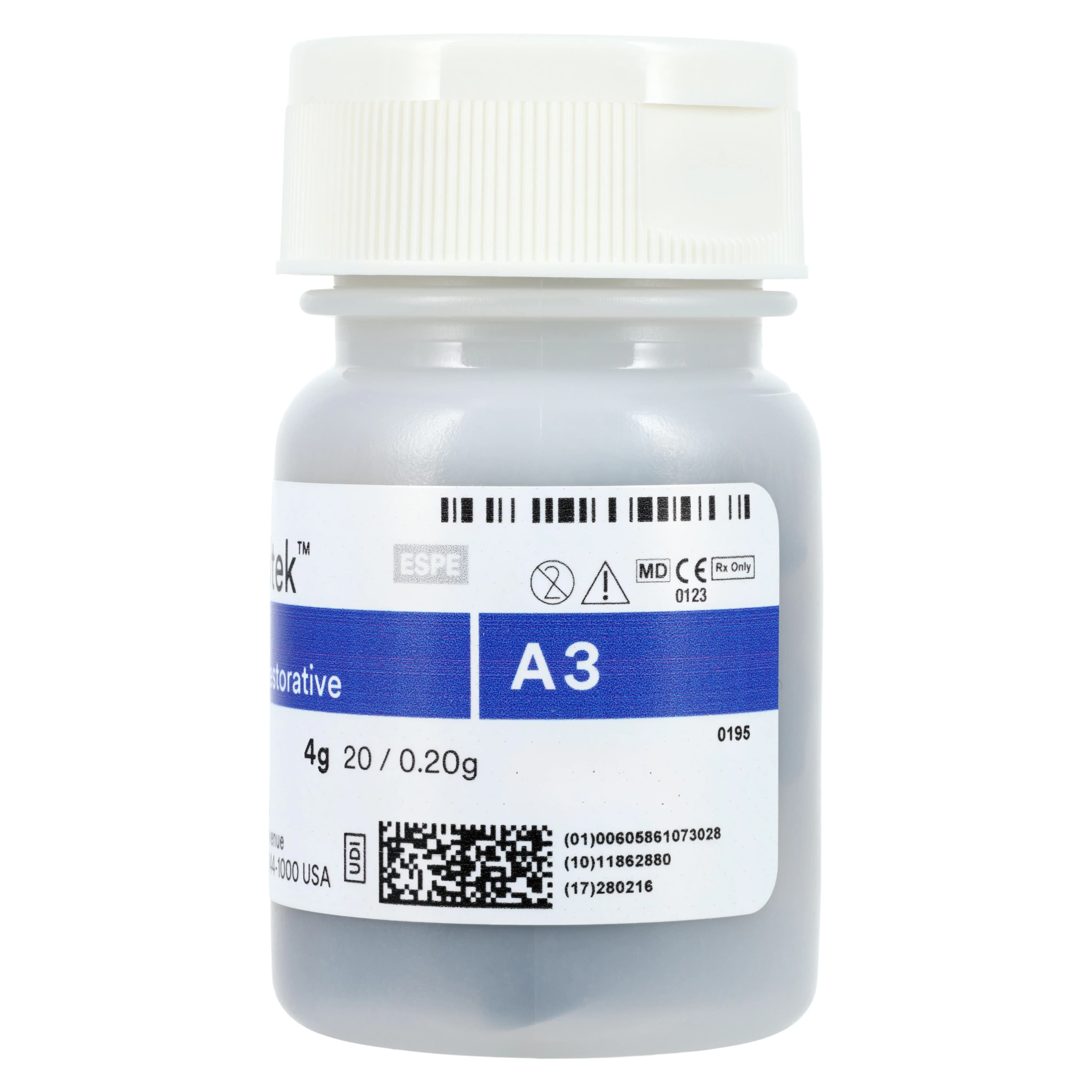 3M Filtek Supreme Ultra Flowable Restorative, Cavifil Capsule Refill, 0.2 g, Shade A3, 20/Pk, 6033A3 thumbnail 4