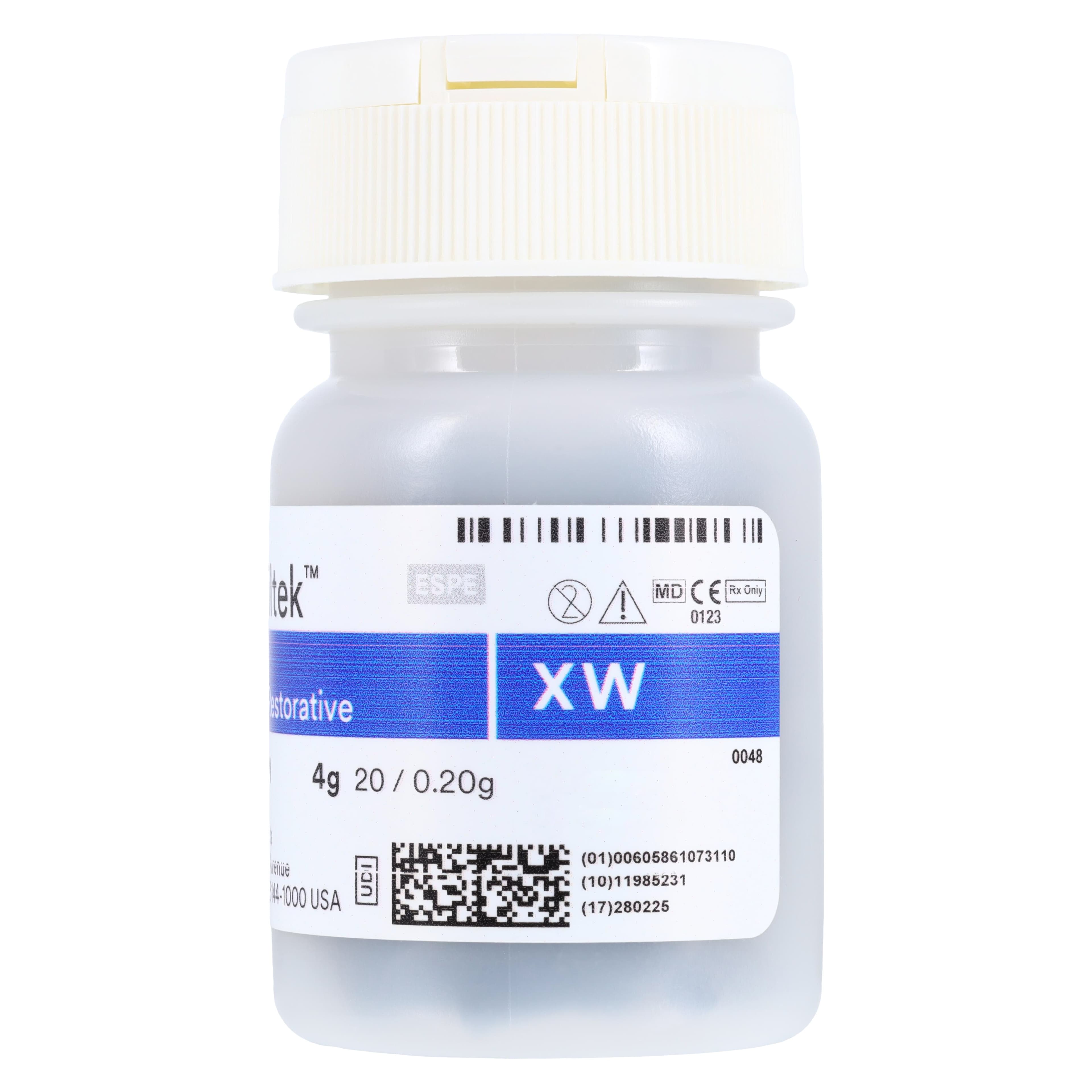 Filtek Supreme Ultra Flowable Restorative, X-White, 0.2 g Capsules, 20/Pk, 6033XW thumbnail 4