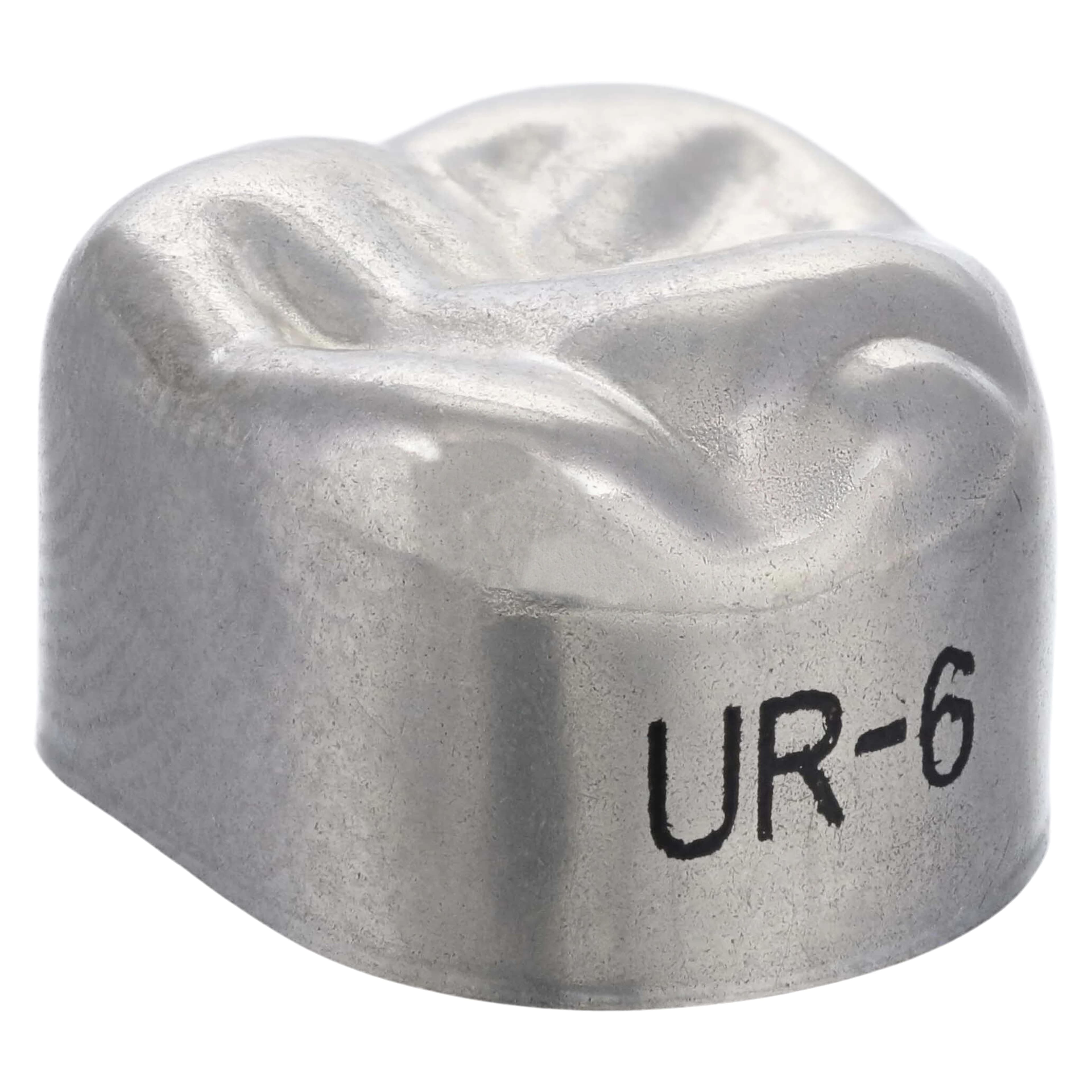 3M Unitek Stainless Steel Permanent Molar Crown, Upper Right First Molar, Size 6 (6UR), 5/Box, 900326 thumbnail 3