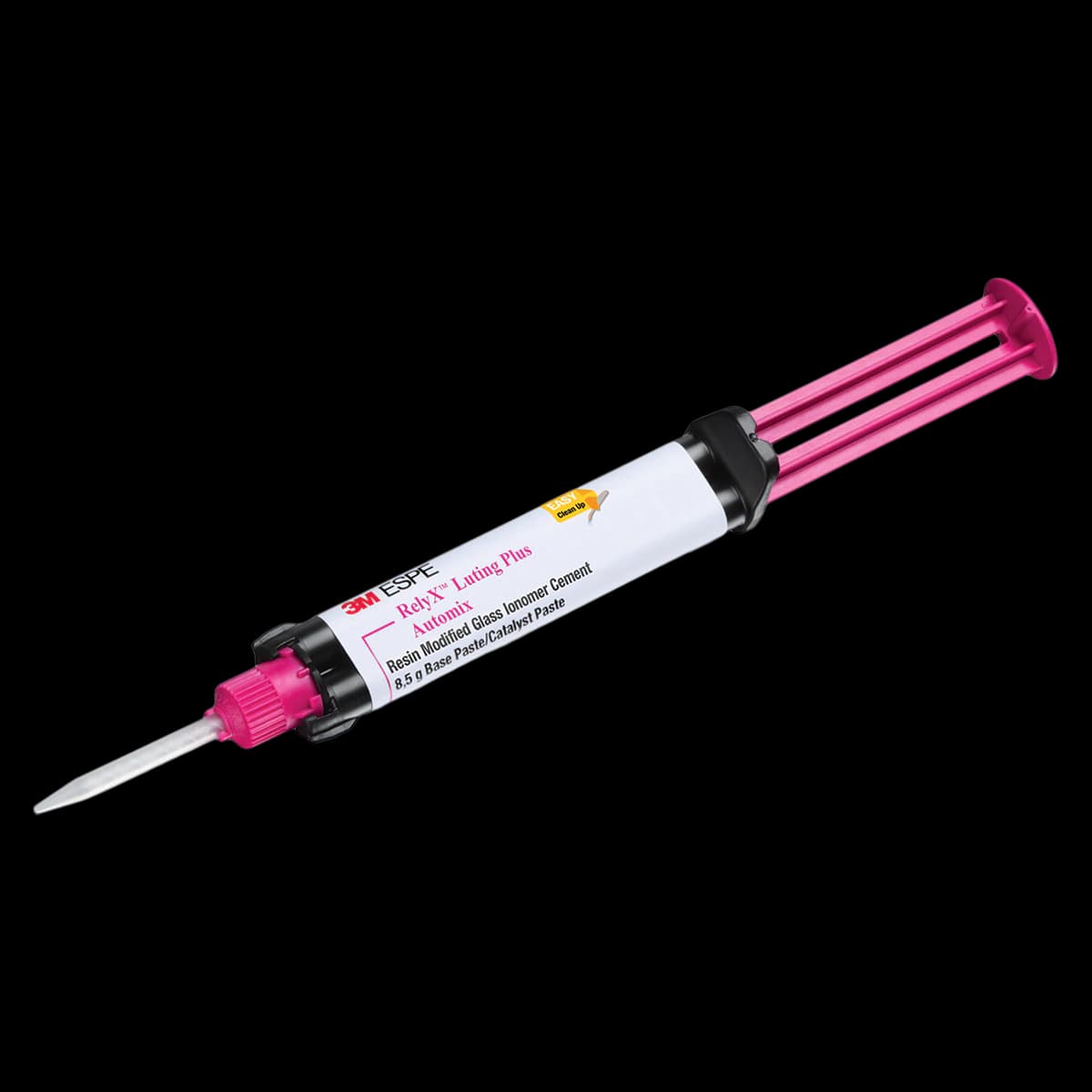 RelyX Luting Plus Automix Resin-Modified Glass Ionomer Cement Trial Kit, 8.5 g Syringe, 12 Mixing Tips, 1/Kit, 3535TK - RelyX Luting Plus Automix Cement, Trial Pack, 8.5 g, 1/Pk - Image 1