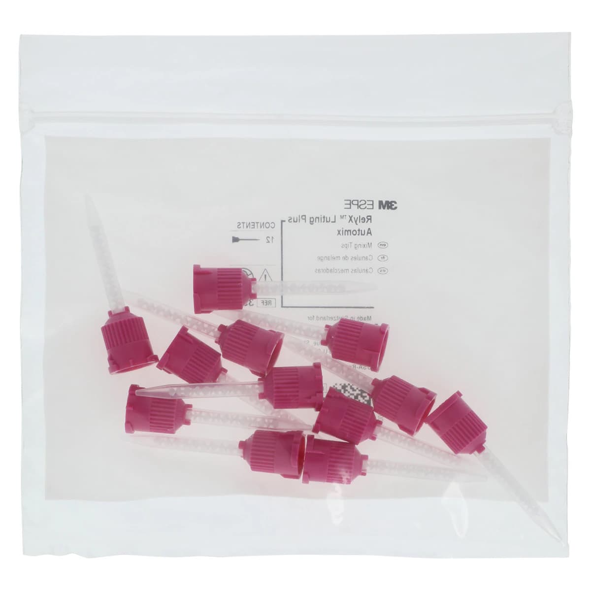 3M RelyX Luting Plus Automix Tips, Pink, 12/Pk, 3540 thumbnail 3