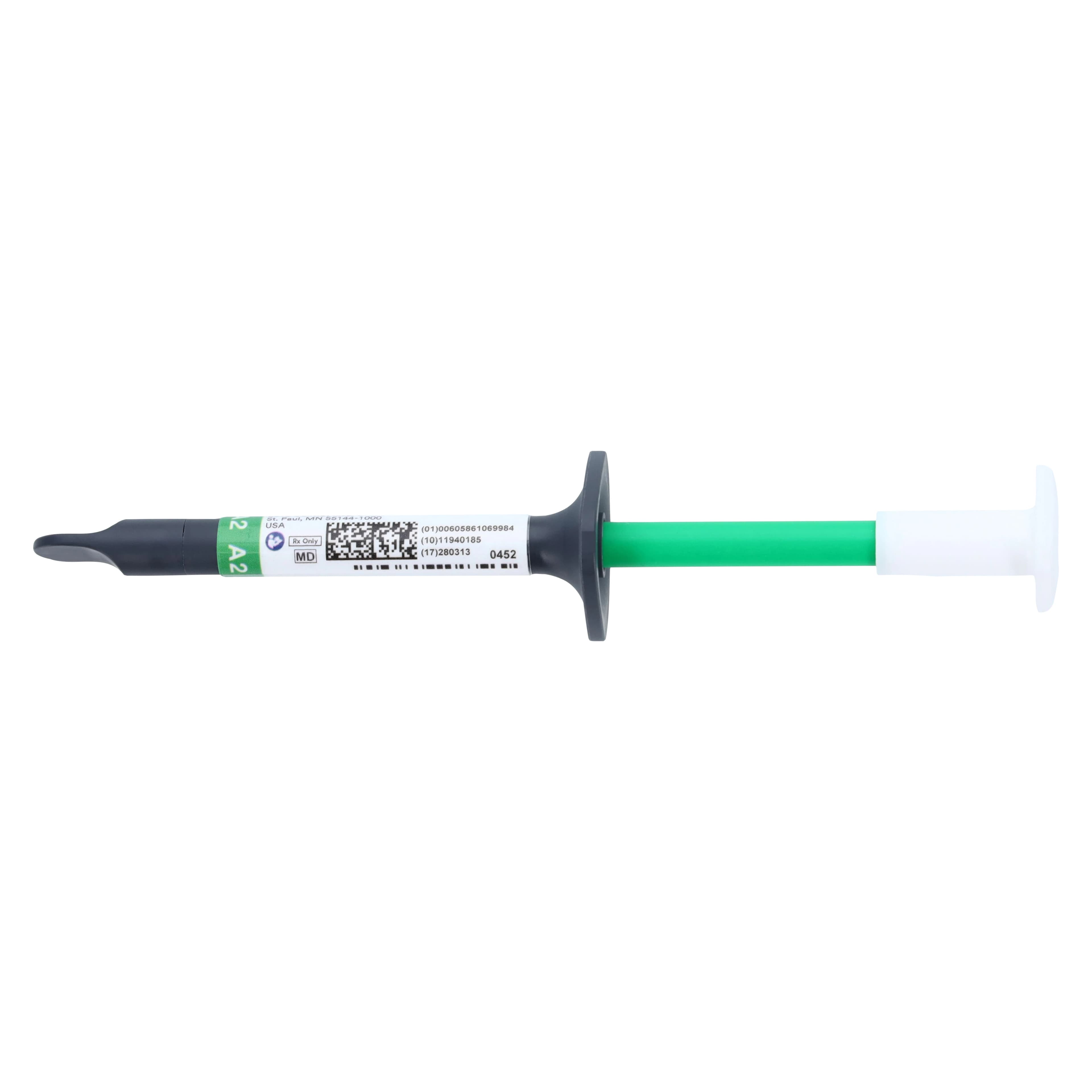 Filtek Bulk Fill Flowable Restorative Syringe Refill, Shade A2, 2 x 2g Syringes, 20 Tips, 4862A2 thumbnail 4