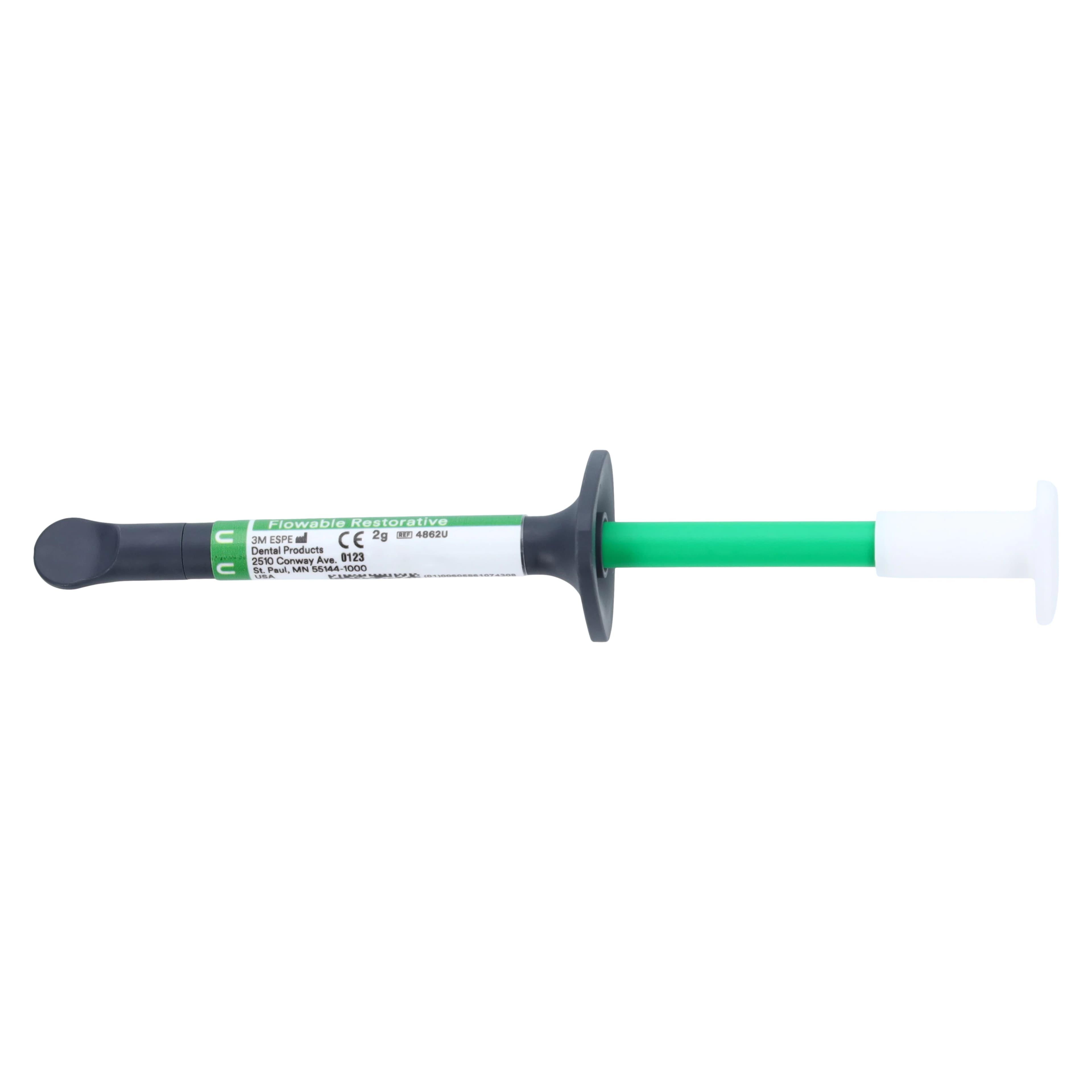 3M Filtek Bulk Fill Flowable Restorative Syringe Refill, Universal Shade, 2g Syringes (2/Pkg), 4862U thumbnail 3