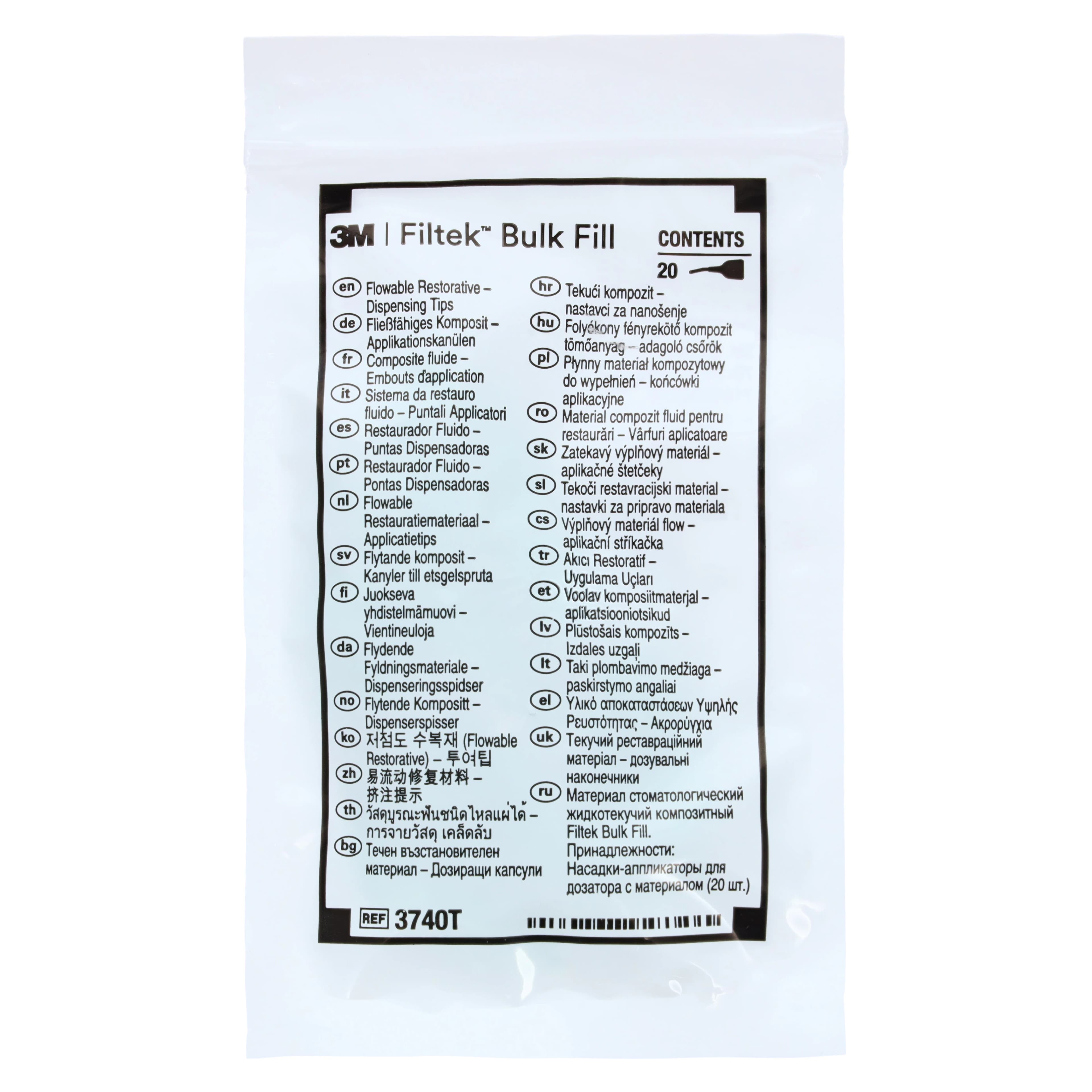 3M Filtek Bulk Fill Flowable Restorative Syringe Refill, Universal Shade, 2g Syringes (2/Pkg), 4862U thumbnail 6