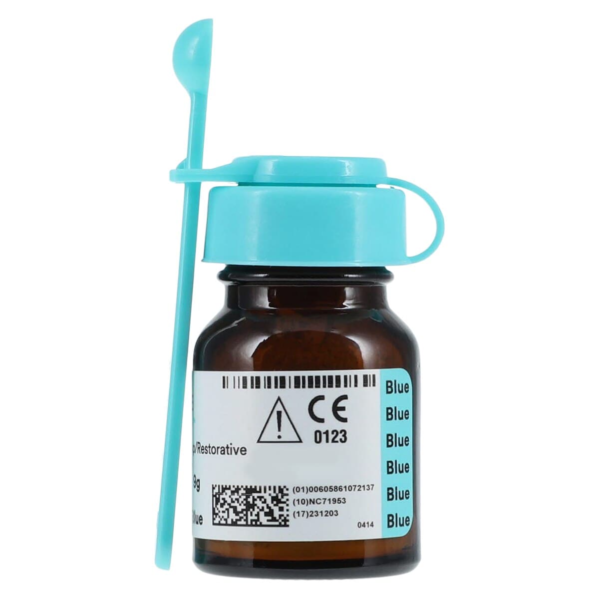 3M Vitremer Core Buildup/Restorative Powder Refill & Spoon, Blue Shade, 9 g, 3303BLUE thumbnail 5