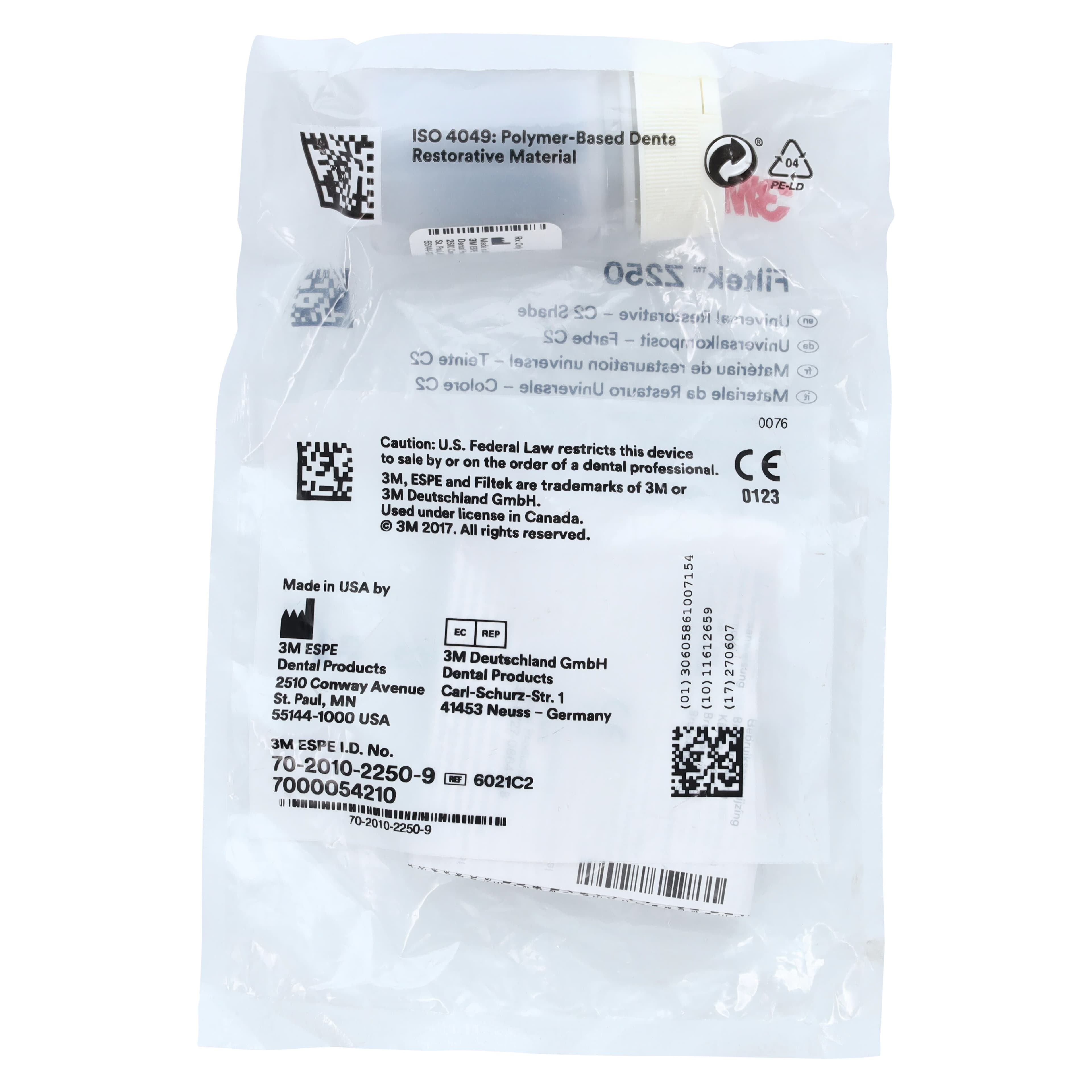 3M Filtek Z250 Universal Restorative Capsule Refill, Shade C2, 0.2 g, 20/Box, 6021C2 thumbnail 6
