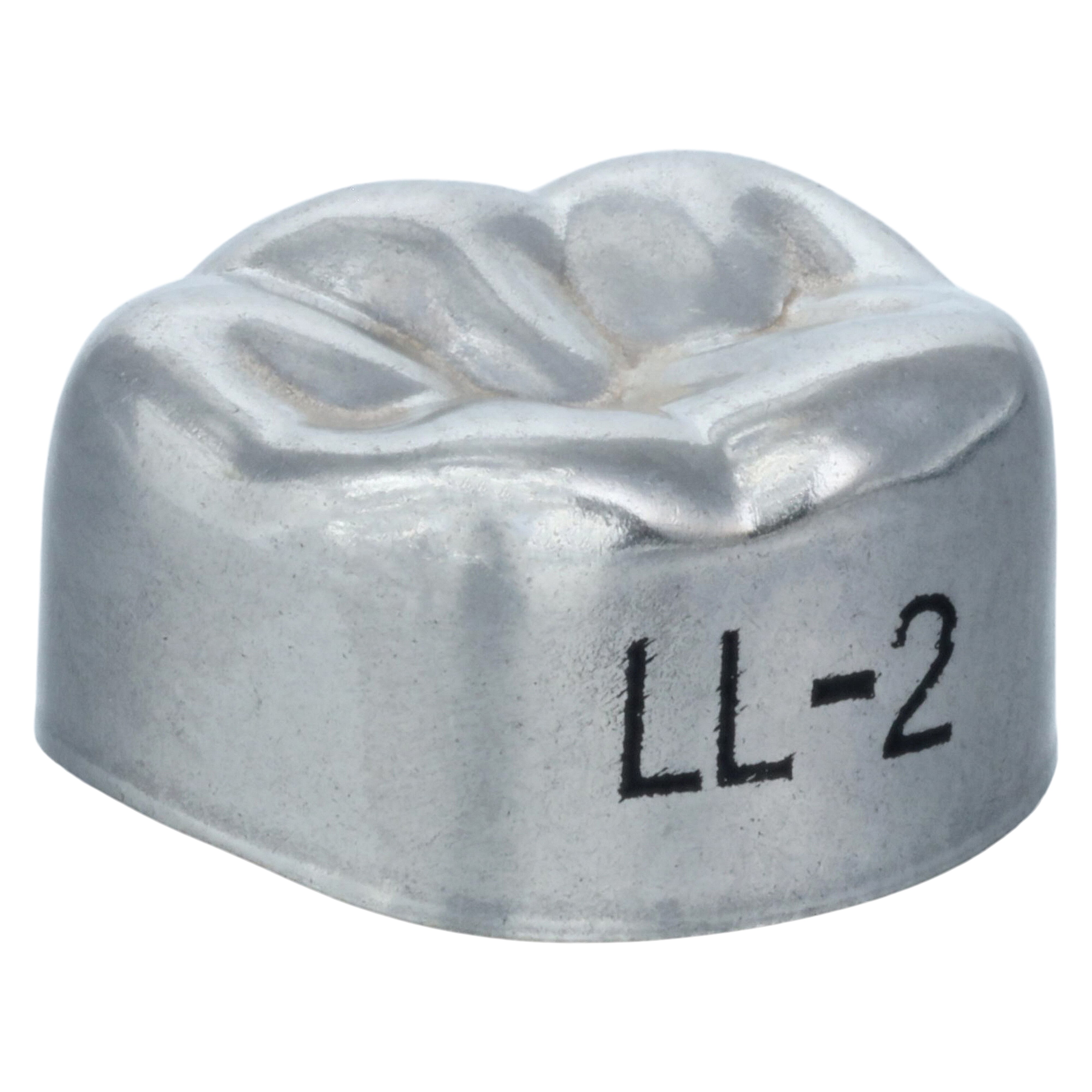 3M Unitek Stainless Steel Permanent Molar Crown, Lower Left First Molar, Size 2 (2LL), 5/Box, 900332 thumbnail 3