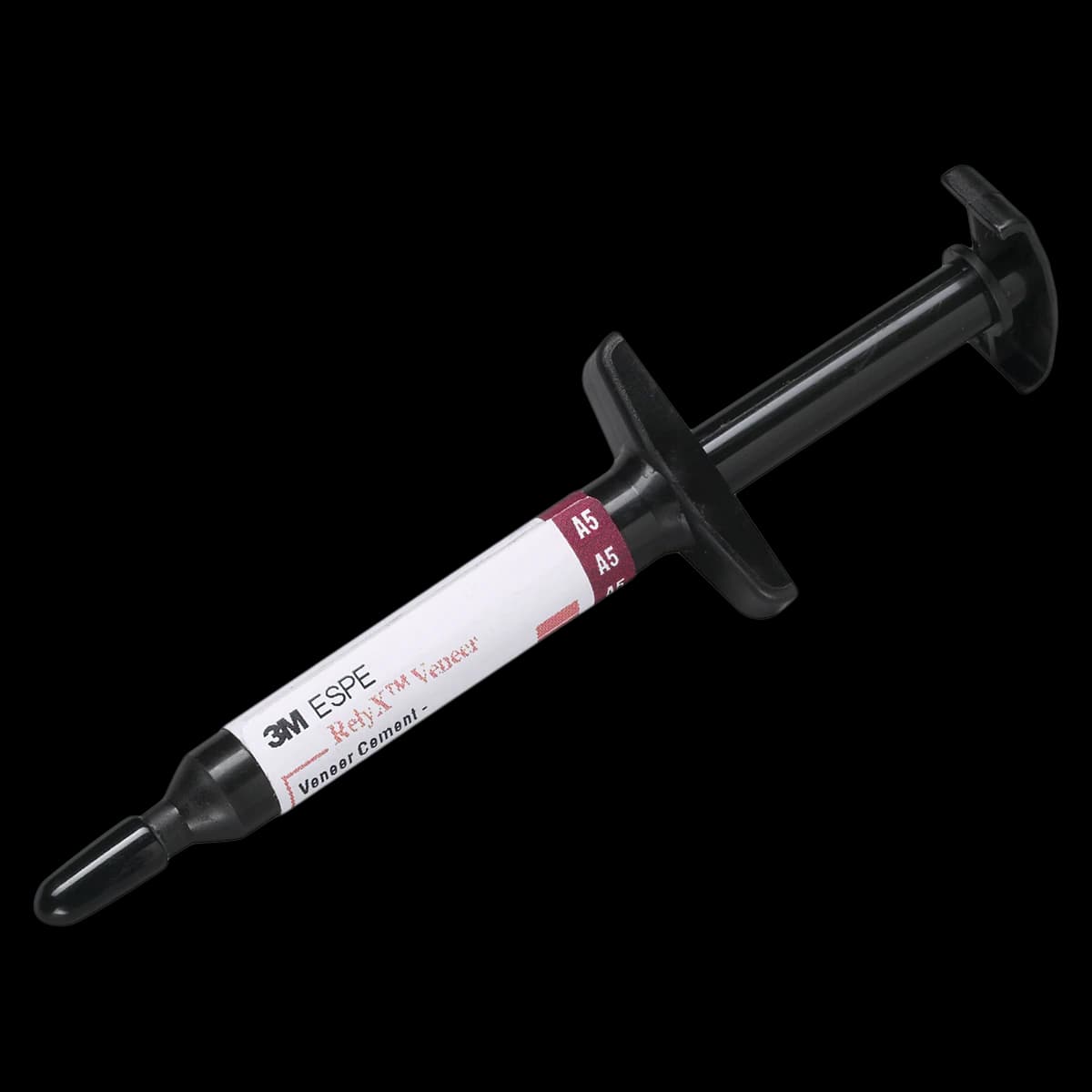 3M (Solventum) RelyX Veneer Cement Syringe Refill, Light-Cure Resin, A5 Opaque/Dark, 3 g, 1/Pk, 7614A5 - RelyX Light Curing Resin Veneer Cement Syringe Refill, 3 g, A5 Dark, 1/Pk, 7614A5 - Image 1