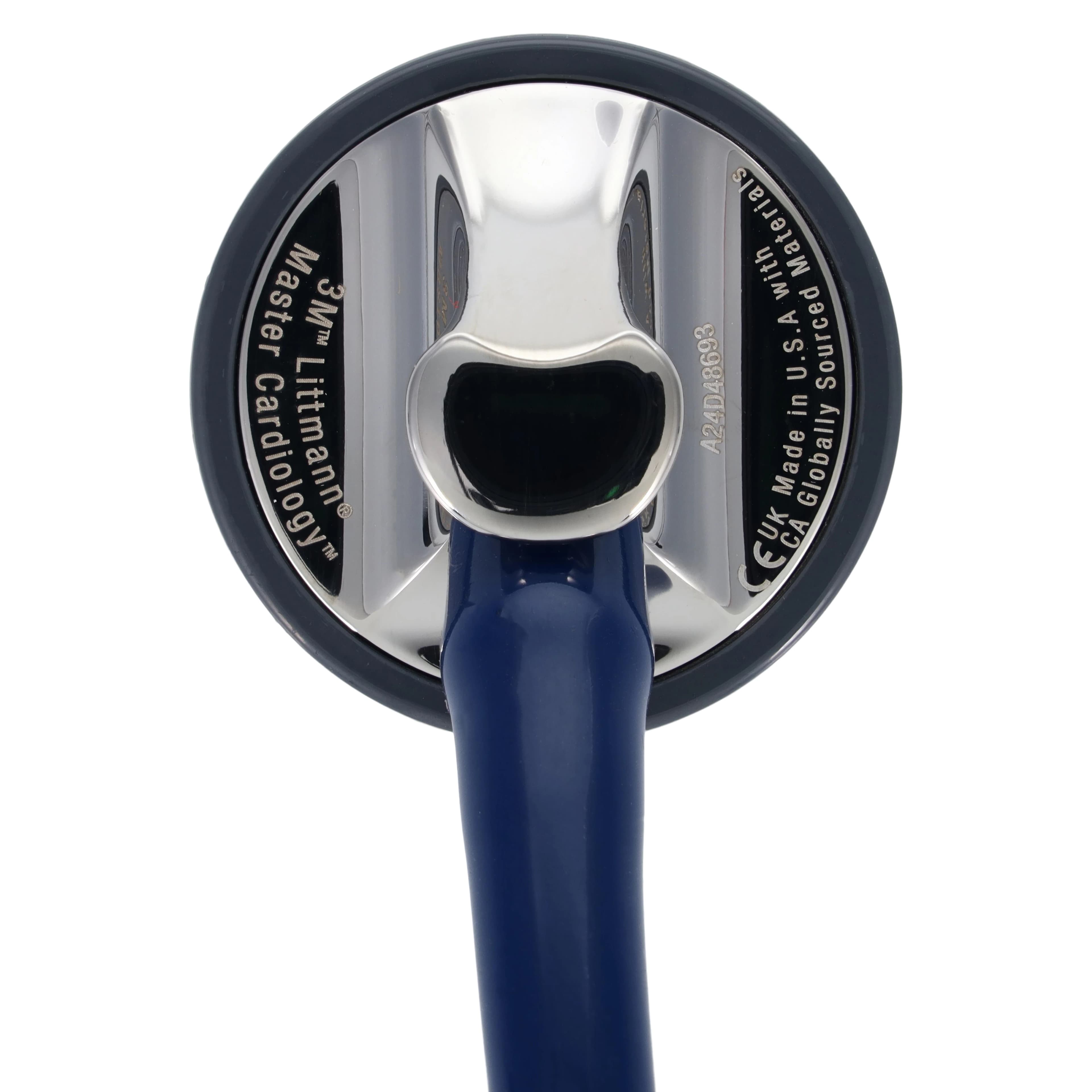 3M Littmann Master Cardiology Stethoscope, Adult/Child, Navy, Double Lumen Tubing, 1 Each thumbnail 3