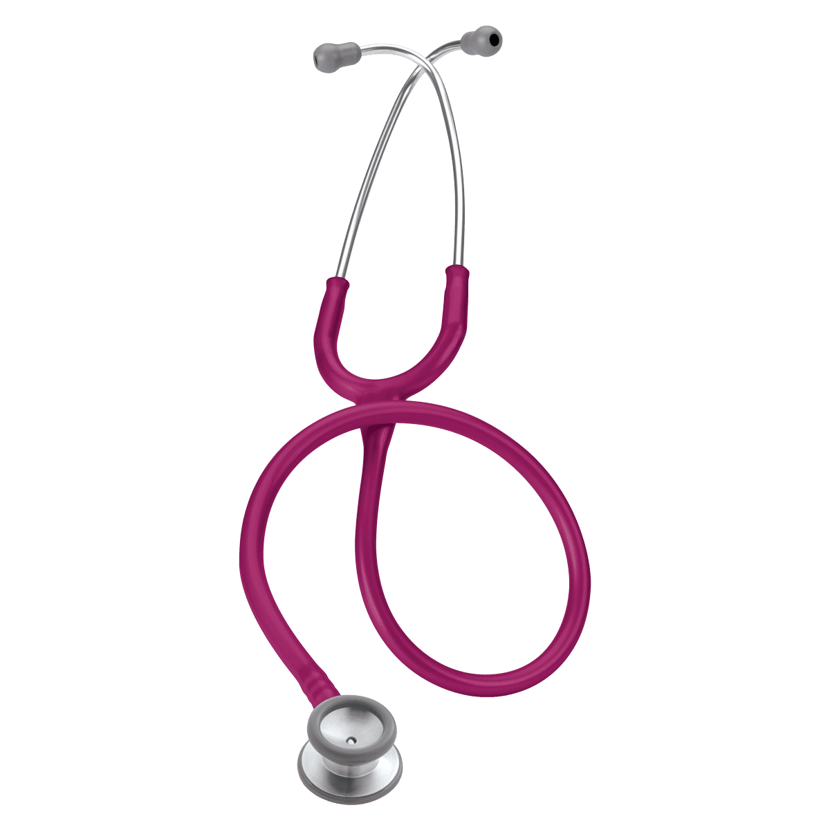 3M Littmann Classic II Pediatric Stethoscope, Raspberry, Single Lumen Tubing, 28 inch thumbnail 2