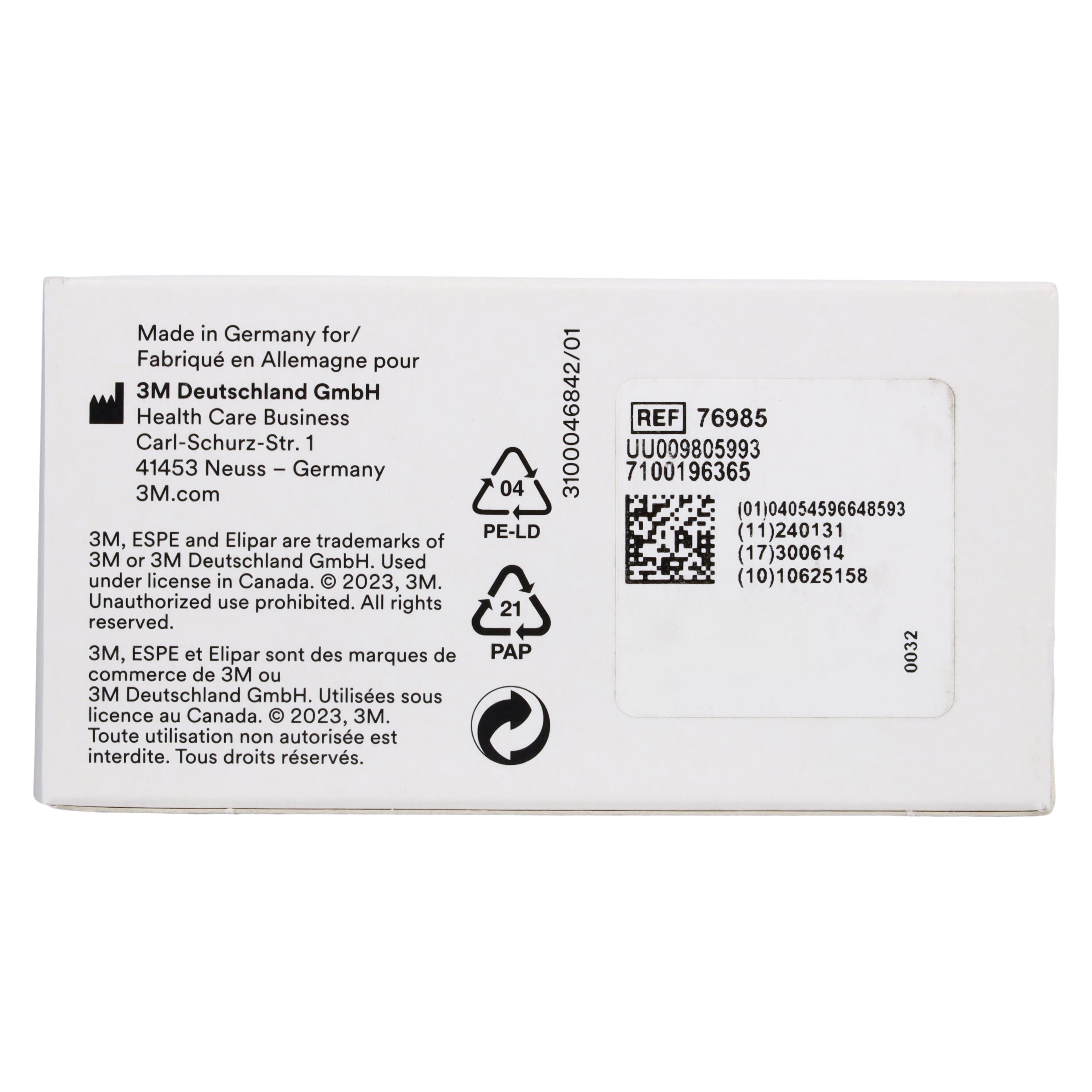 3M Elipar DeepCure-S / S10 Replacement Li-Ion Battery, 1/Pk, 76985 thumbnail 3