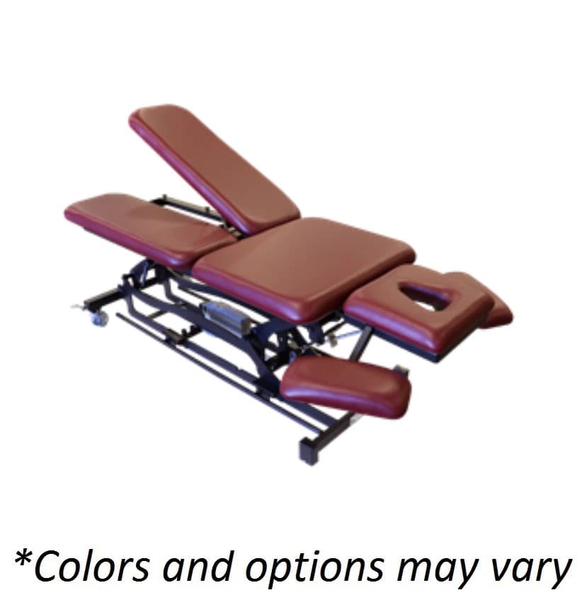 Thera-P 6 Section HiLo Treatment Table, White, 400 lb Capacity - Thera-P 6 Section HiLo Table - Image 1