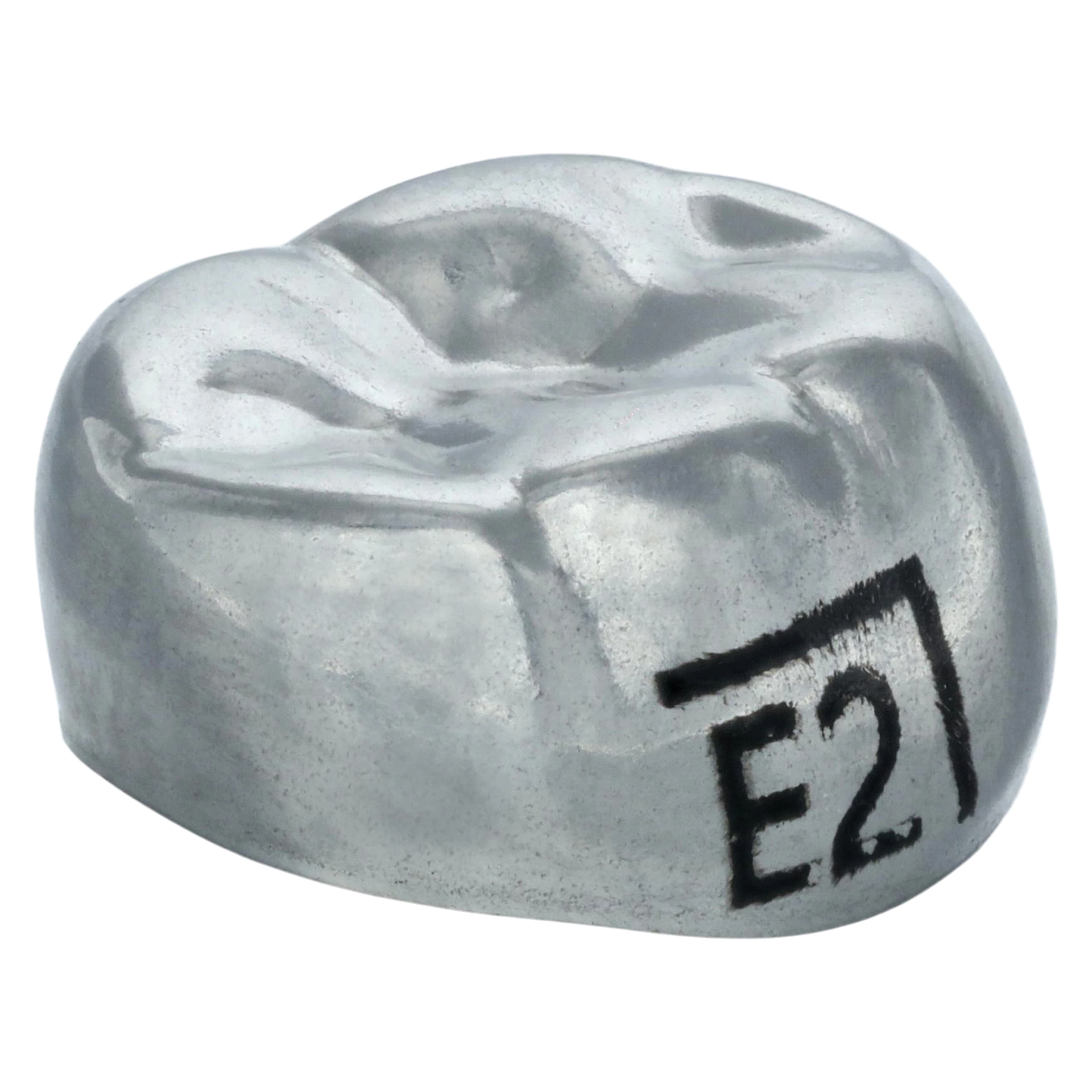 3M Crowns SS 2nd Primary Molar, Size ELR2, Lower Right, Preformed Temporary, 5/Box thumbnail 3