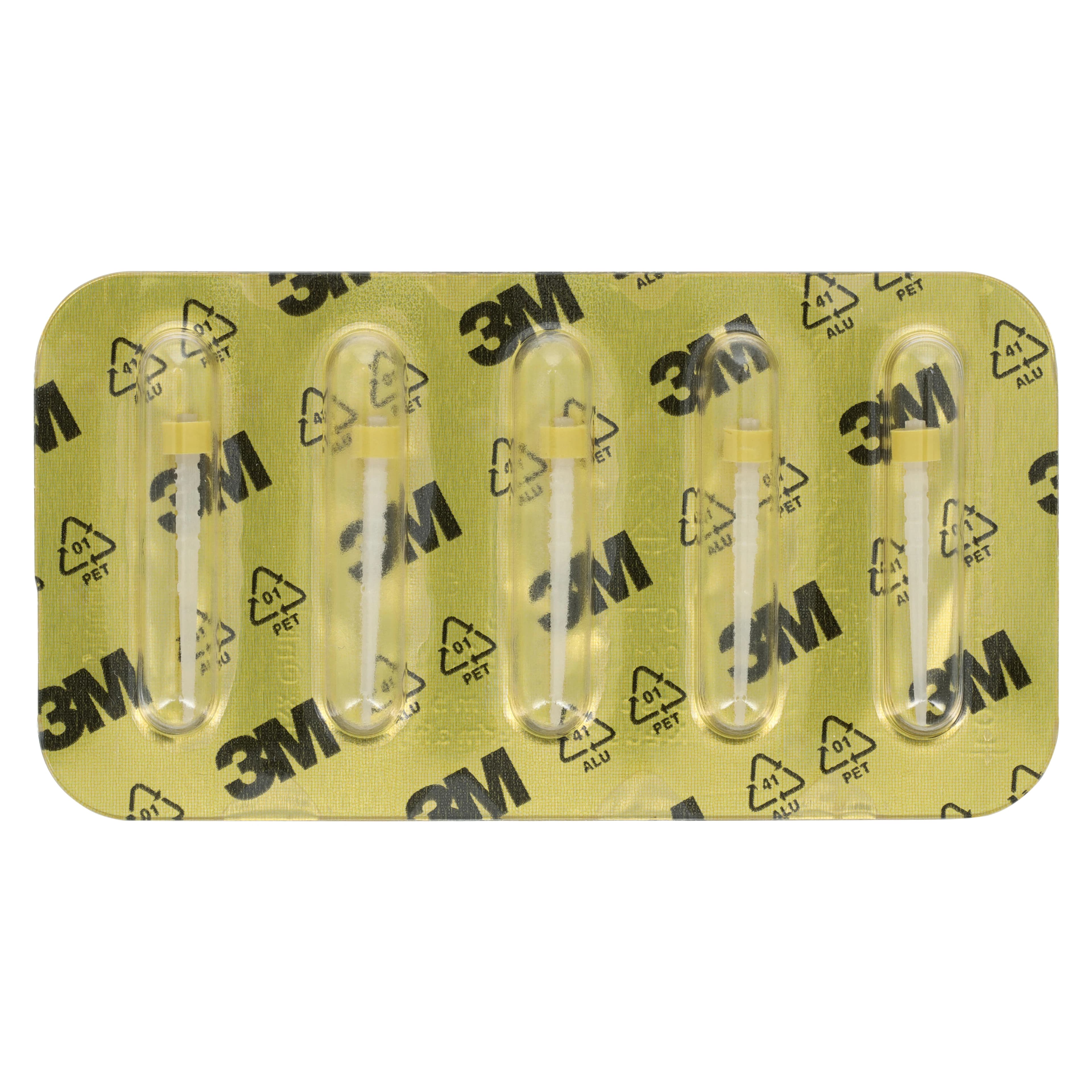 3M RelyX Fiber Post 3D Glass Fiber Post Refill, Size 1 (1.3mm dia.), Yellow, 10/Pack, 56949 thumbnail 3