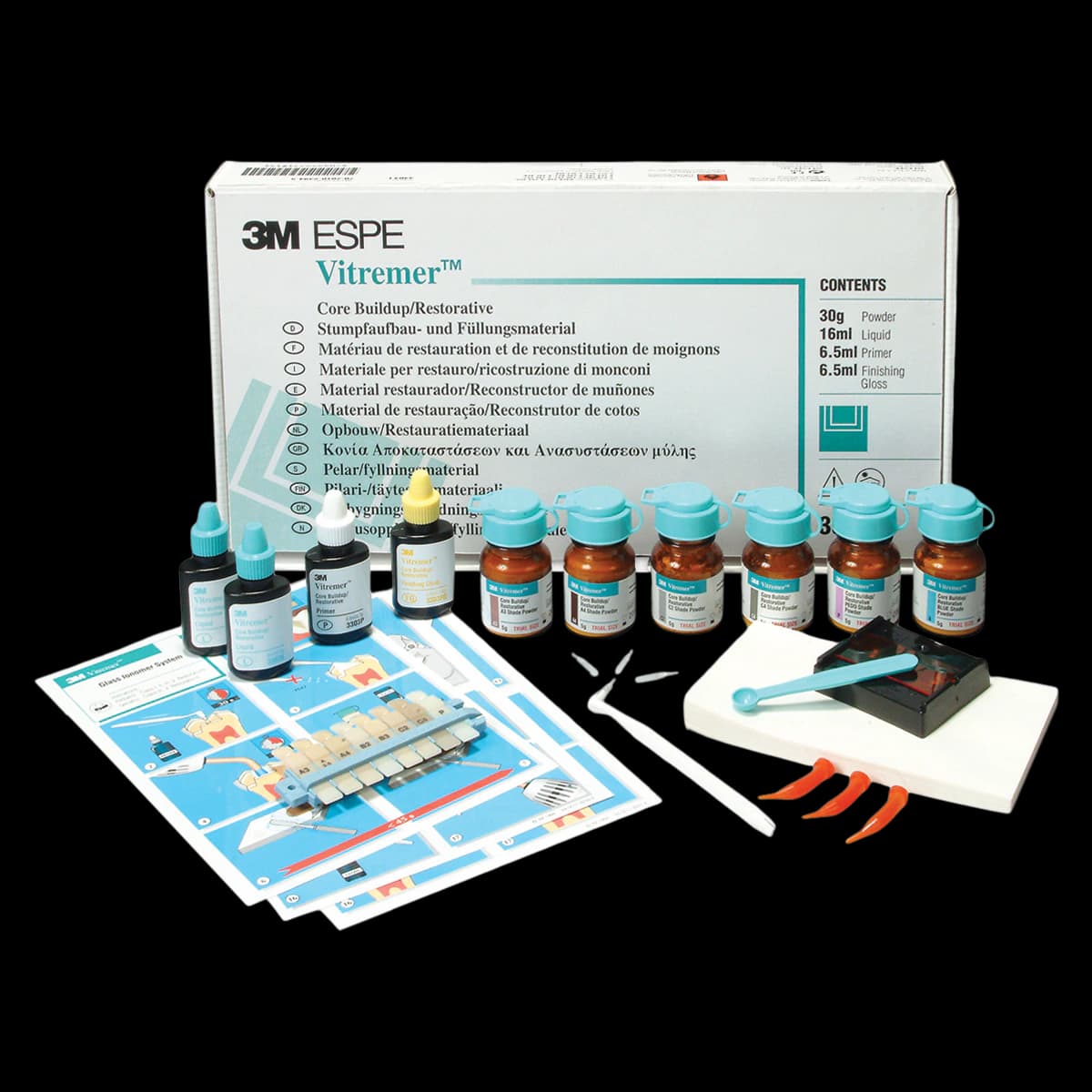 3M (Solventum) Vitremer Restorative System Kit, Core Buildup/Restorative Intro Kit, 3303I - Vitremer, Restorative System Kit, 3303I - Image 1